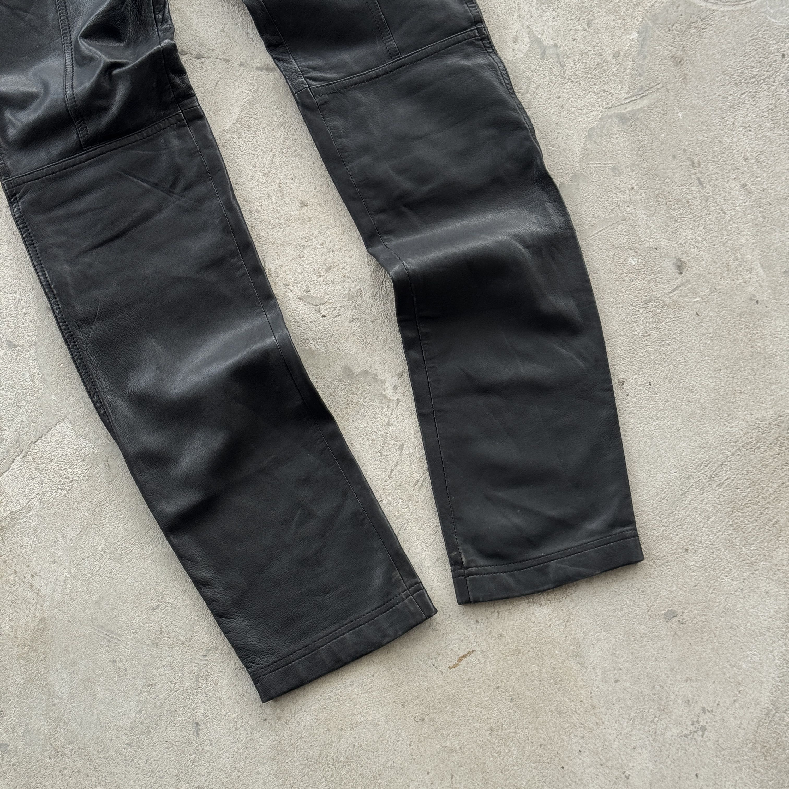 Diesel Vintage Diesel Leather Biker Vest Pants Set Archive Punk Size US M / EU 48-50 / 2 - 15 Thumbnail