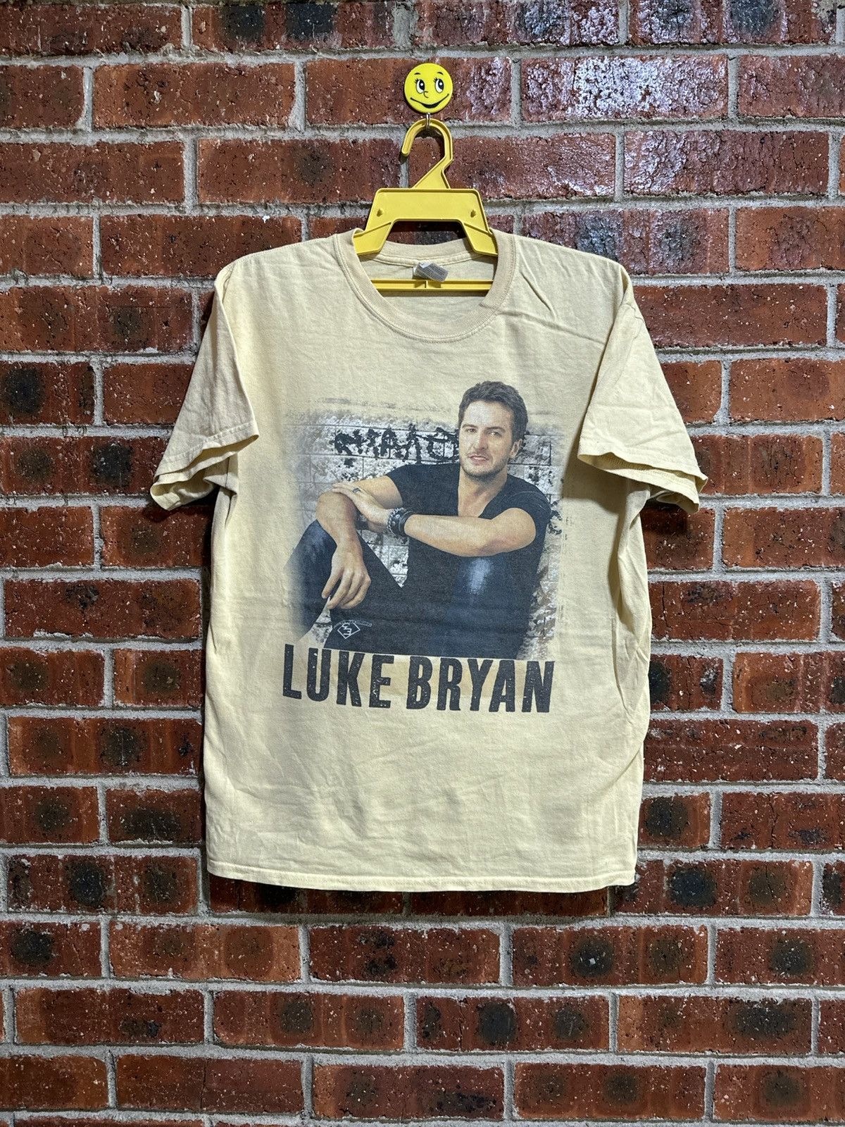 Vintage Luke Bryan You Can Crash My Party Anytime Faded Tee