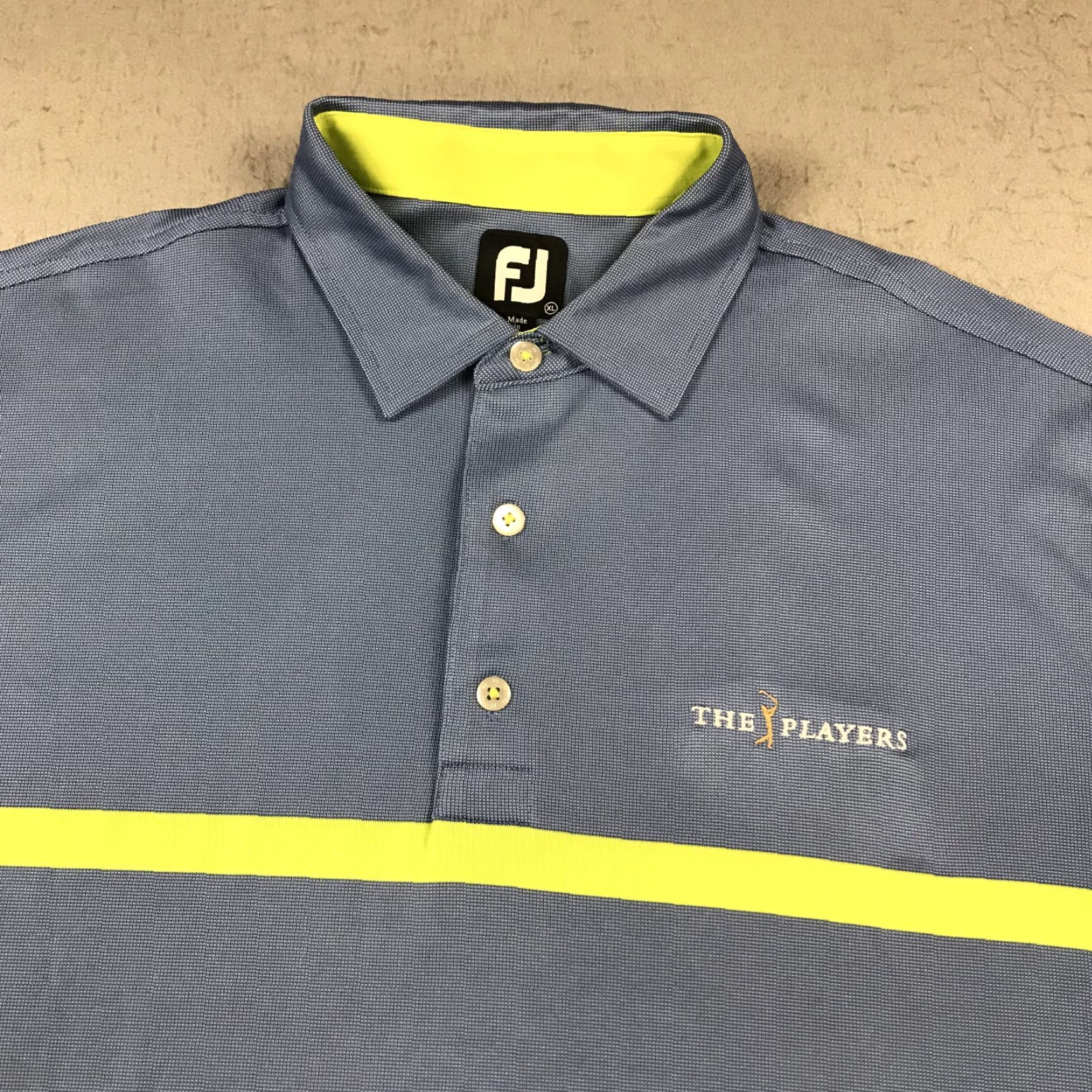 Footjoy FootJoy Polo Shirt Mens XL Blue Golf Performance Stretch Logo Polo Size US XL / EU 56 / 4 - 3 Thumbnail