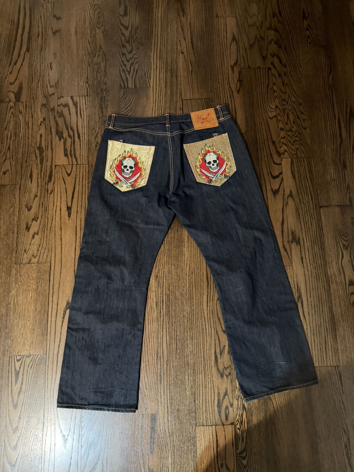 Ed Hardy Semper Paratus Ed Hardy Vintage 2000's Jeans Size US 38 / EU 54 - 2 Thumbnail