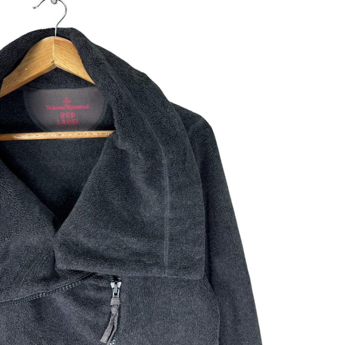 Vivienne Westwood 🌟VIVIENNE WESTWOOD RED LABEL ASYMMETRIC FLEECE JACKET Size M / US 6-8 / IT 42-44 - 4 Thumbnail