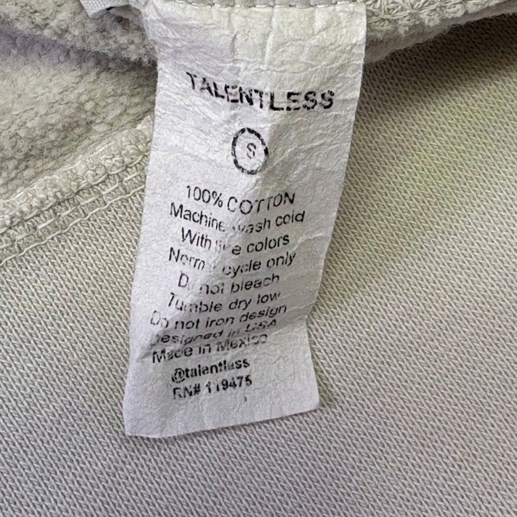 Talentless Talentless Hoodie Pullover Sweatshirt Womens Size S Beige Size S / US 4 / IT 40 - 7 Thumbnail
