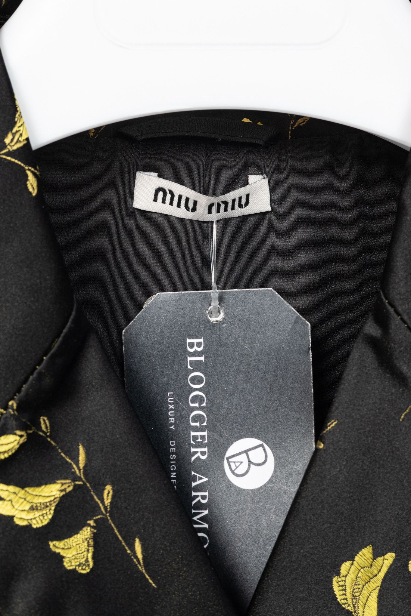 Miu Miu Miu Miu SS15 Runway Duchesse Mughetto Jacquard Satin Jacket Size S / US 4 / IT 40 - 4 Thumbnail