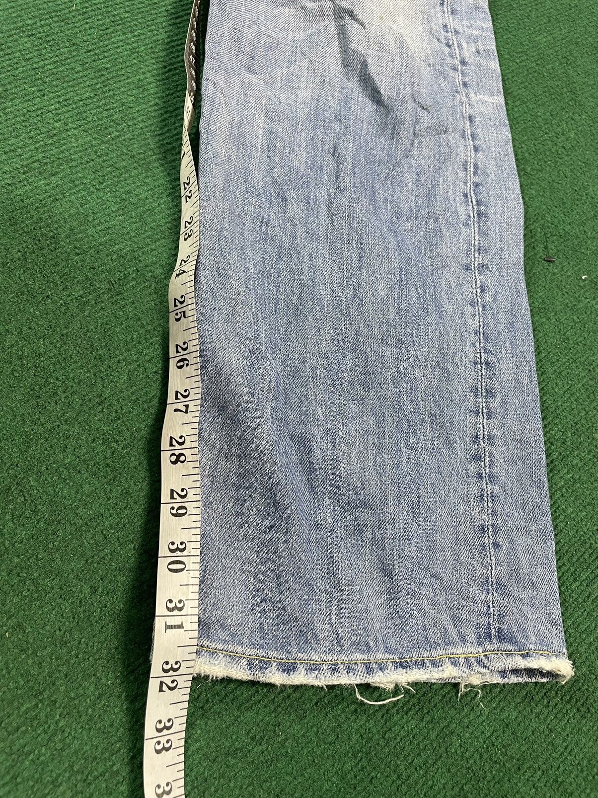 Levi's Levis Vintage Distressed Big E Selvage Japan Size US 31 - 17 Thumbnail