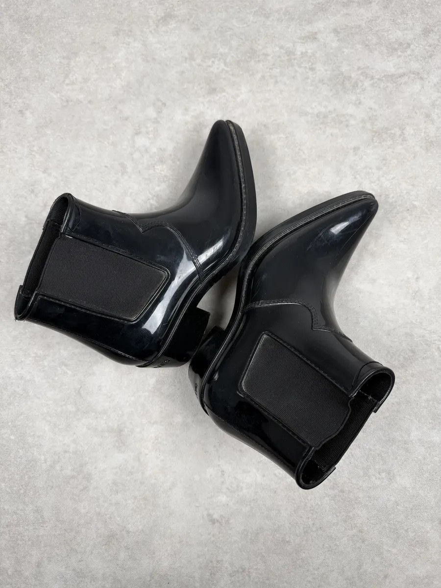 Calvin Klein Calvin Klein 205W39NYC Cow-Boy Leather Boots by Raf Simons Size US 7.5 / EU 40-41 - 9 Thumbnail