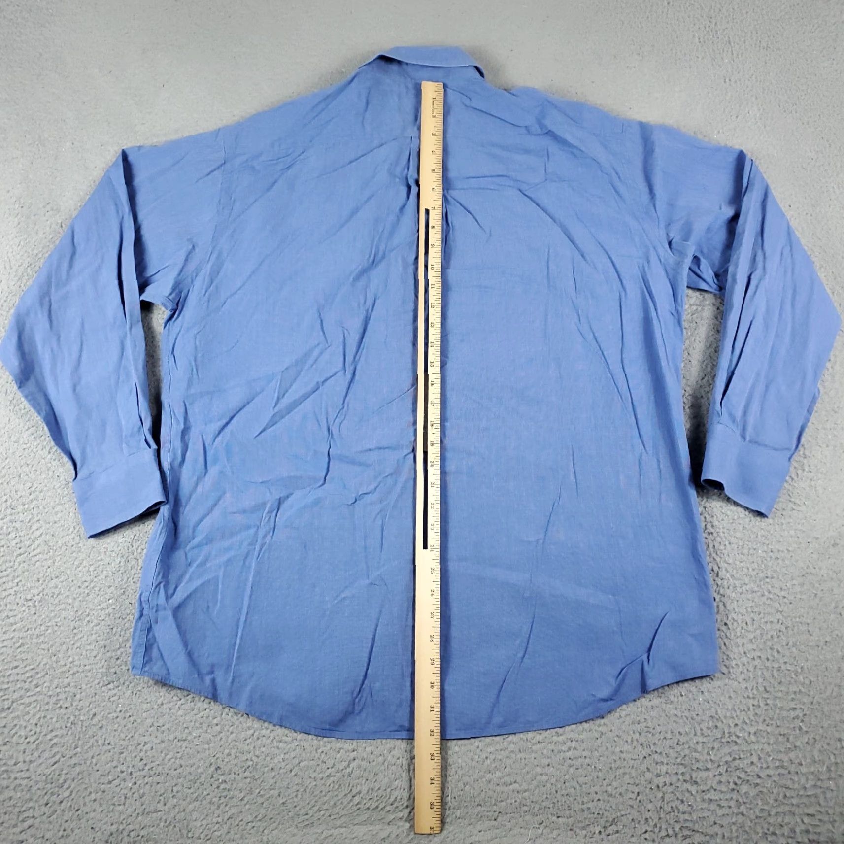 Tommy Hilfiger Tommy Hilfiger Shirt Mens XL Blue Button-Up Long Sleeve Size US XL / EU 56 / 4 - 3 Thumbnail