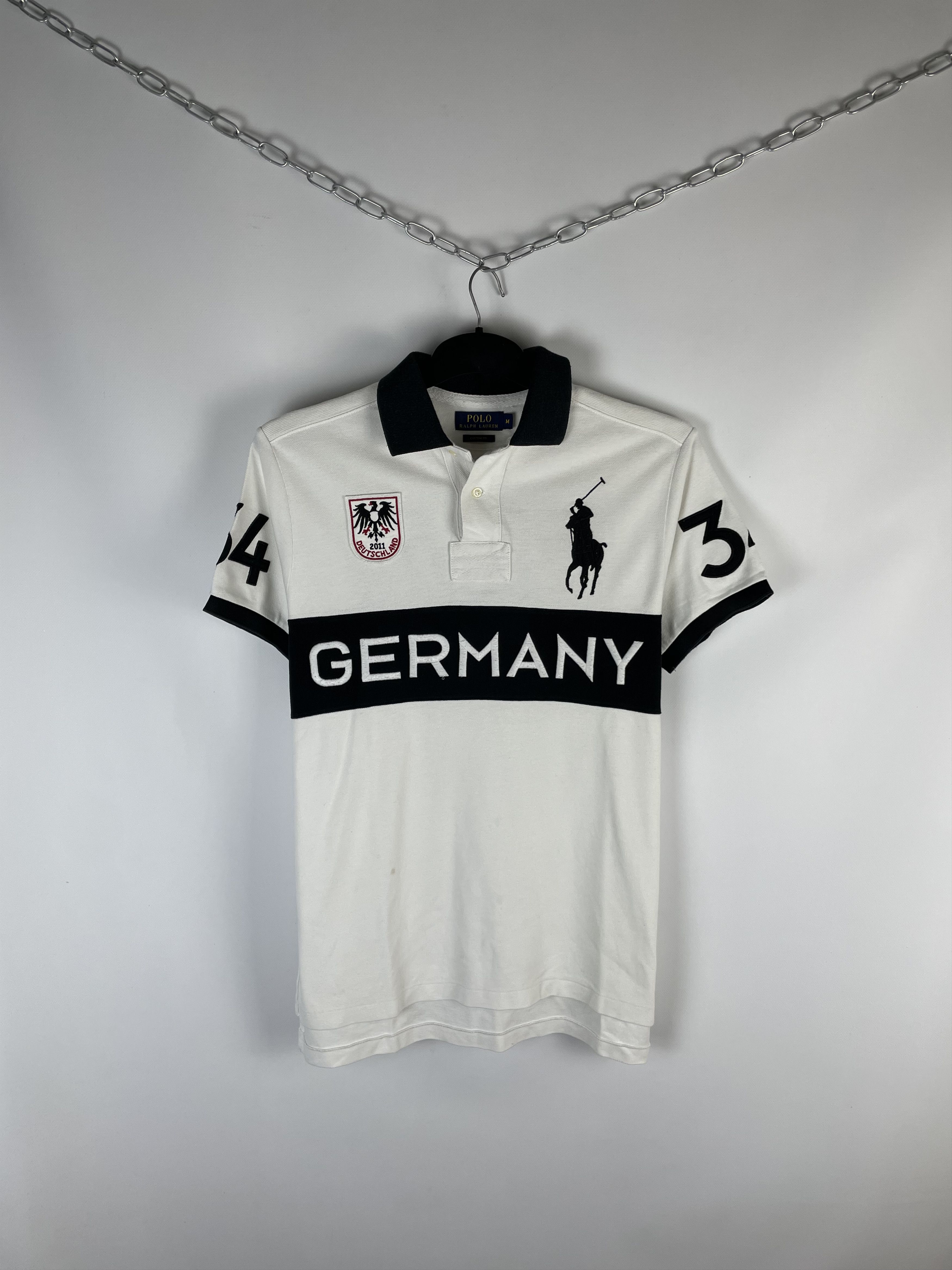 Polo Ralph Lauren Vintage Polo Ralph Lauren Germany Polo Shirt Size US M / EU 48-50 / 2 - 1 Thumbnail