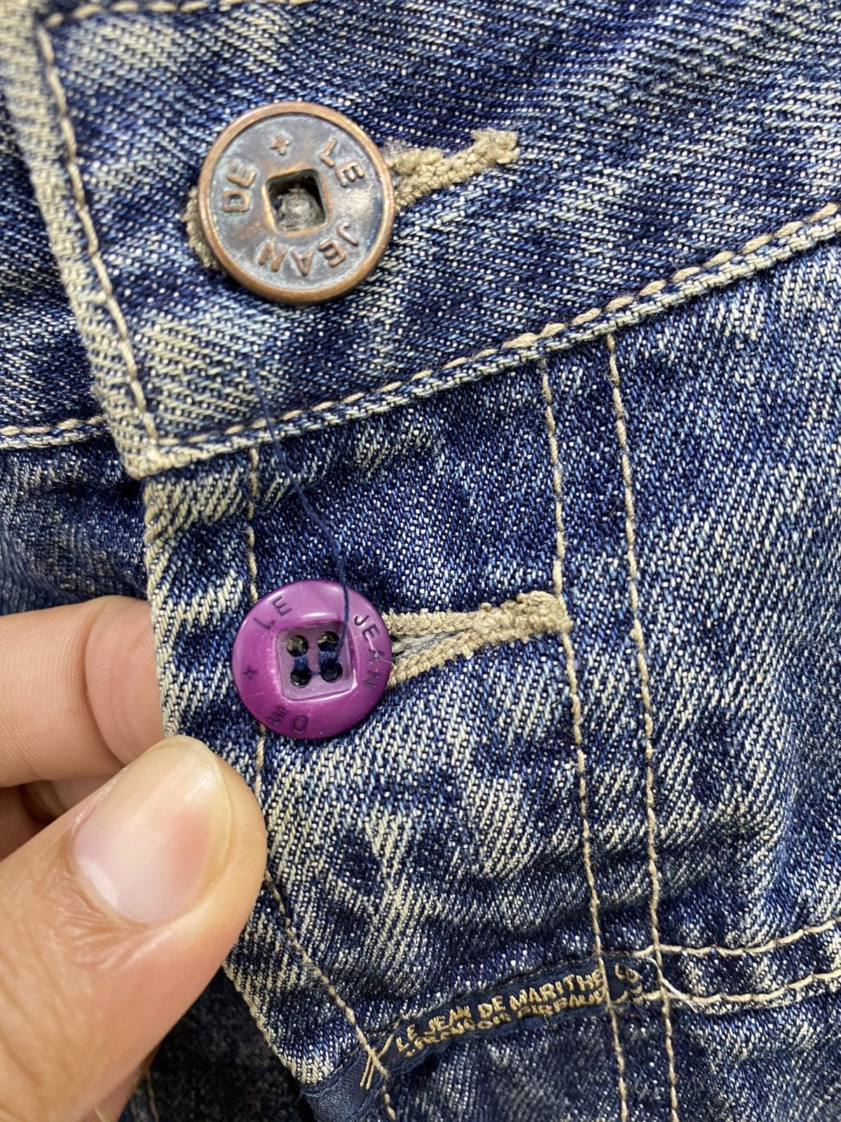 Marithe + Francois Girbaud MaritheFrancoisGirbaud Denim Short Size US 36 / EU 52 - 4 Thumbnail