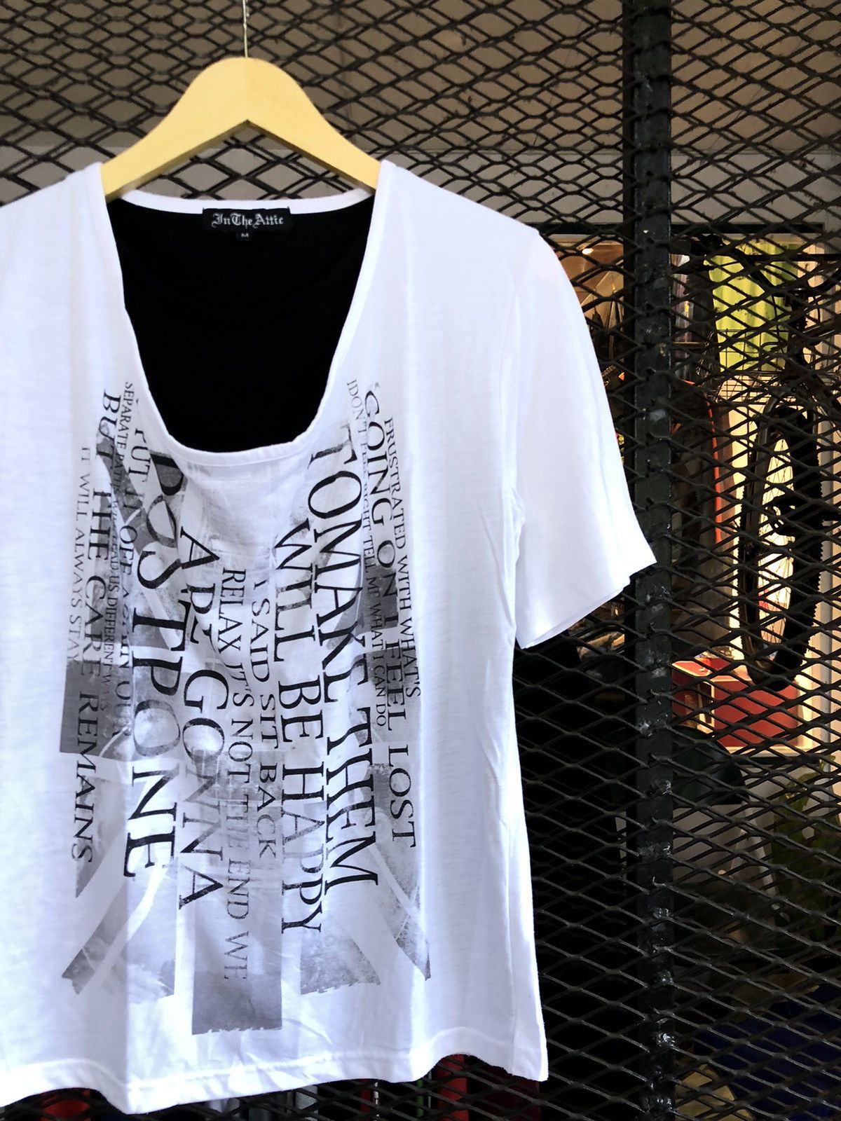 In The Attic × Japanese Brand JAPANESE IN THE ATTIC DOUBLE LAYER SHIRT Size US M / EU 48-50 / 2 - 2 Thumbnail
