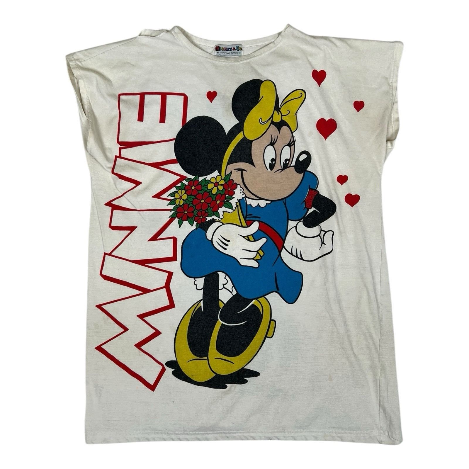 Mickey & Co. Vintage Minnie Mouse Women’s Pajama Shirt Mickey & Co One Si Size ONE SIZE - 1 Thumbnail