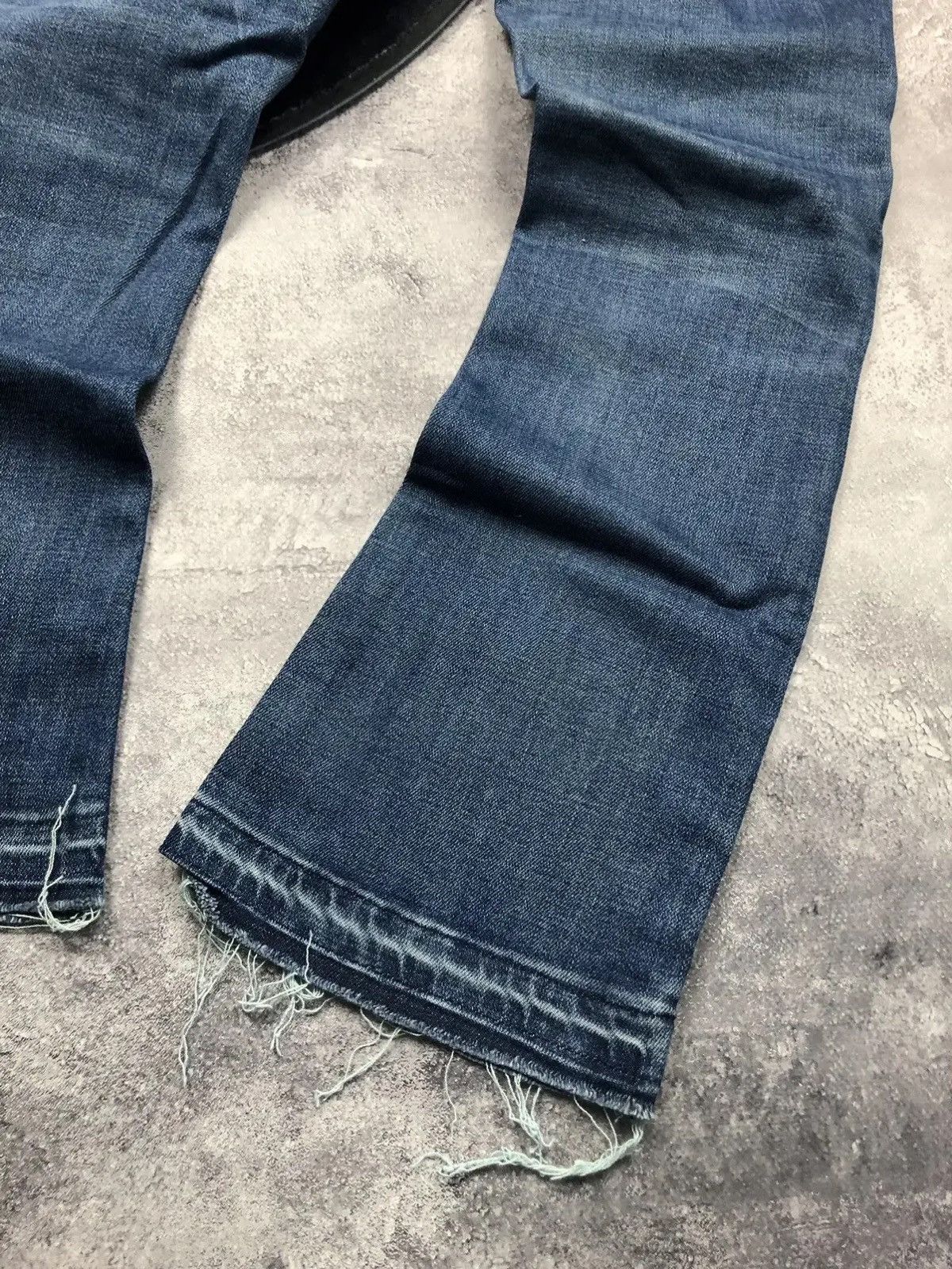Rta RTA Very Rare Blue Flared Jeans Avantgarde Hype Streetwear Size 28" / US 6 / IT 42 - 12 Thumbnail