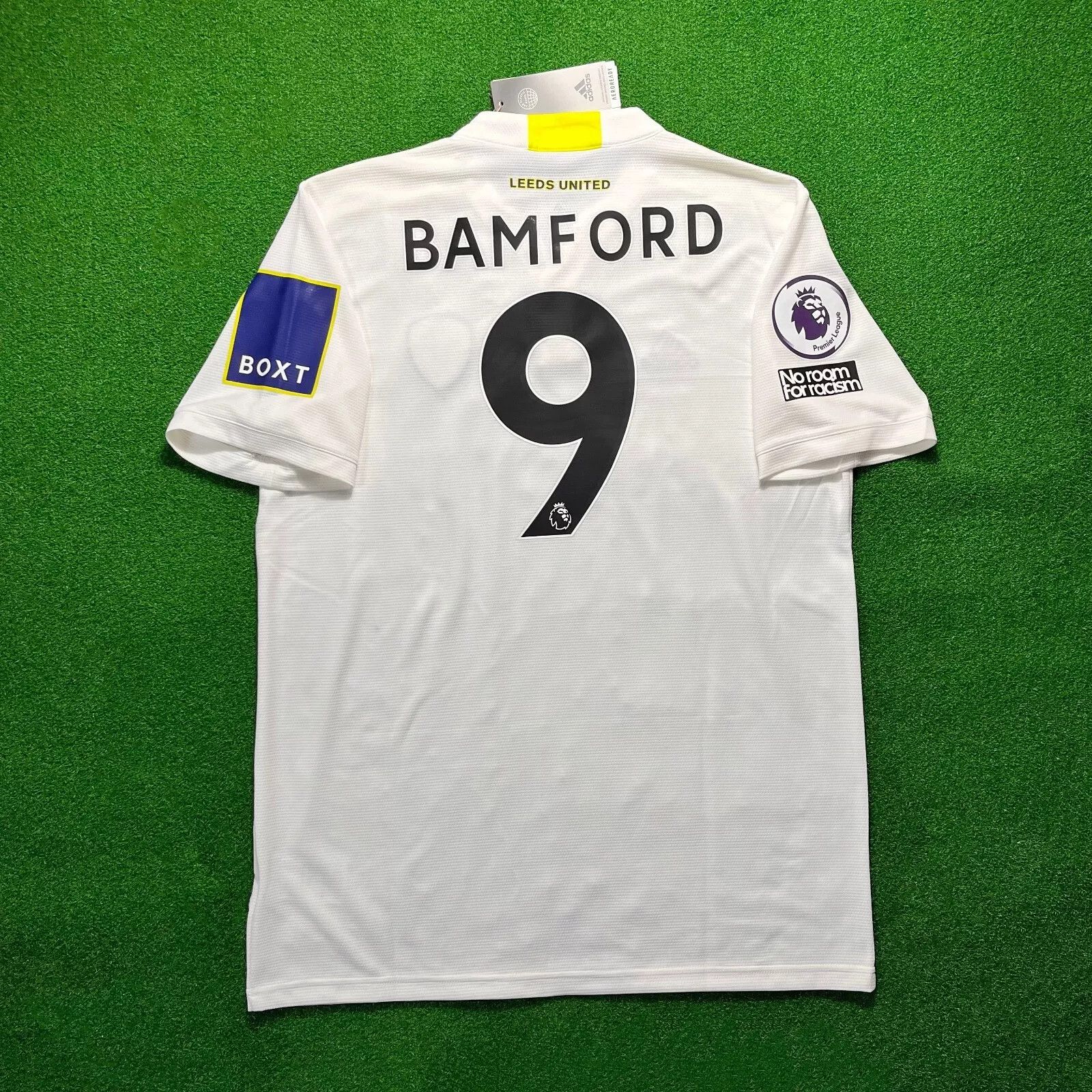 Adidas 2021/22 Leeds United Home Bamford #9 BNWT Jersey Size US L / EU 52-54 / 3 - 1 Thumbnail