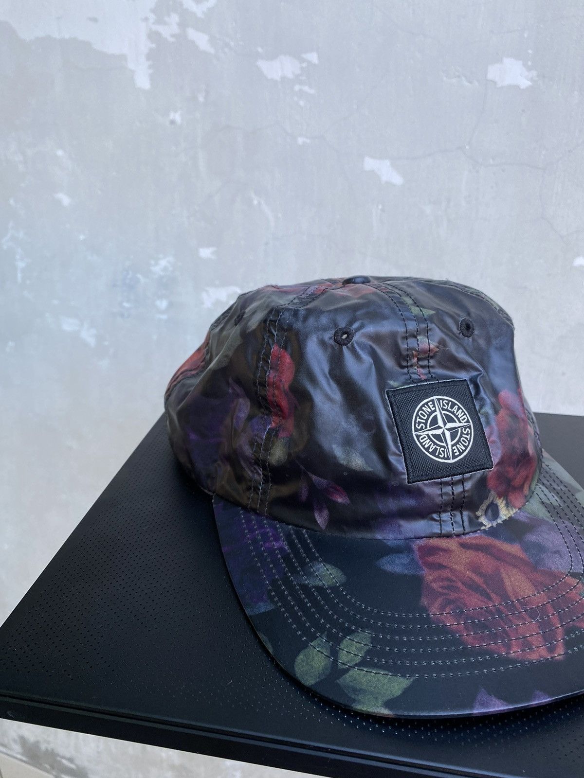 Stone Island × Supreme Stone Island X Supreme Floral Cap OS Size ONE SIZE - 4 Thumbnail