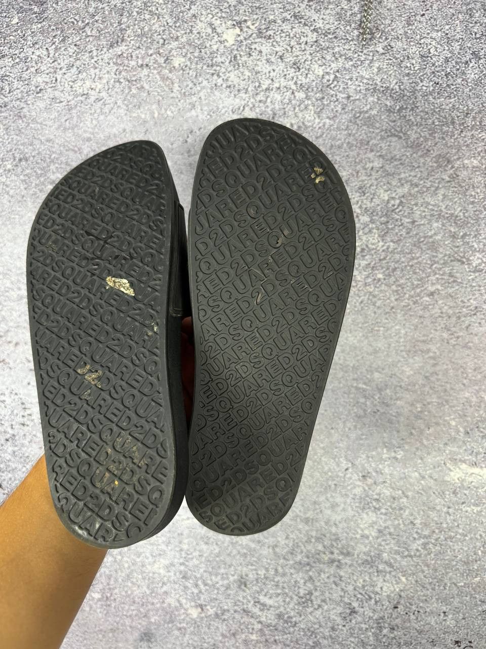 Dsquared2 RRP $300 Dsquared2 ICON Painted Slides 37 size Size US 5 / EU 37 - 7 Thumbnail