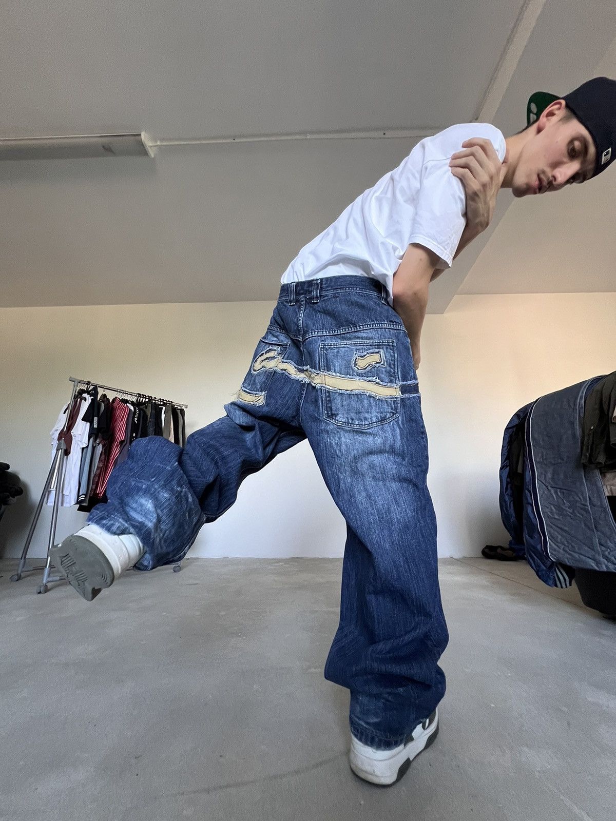 Karl Kani Vintage Karl Kani jeans buggy rap Brooklyn Size US 38 / EU 54 - 18 Thumbnail