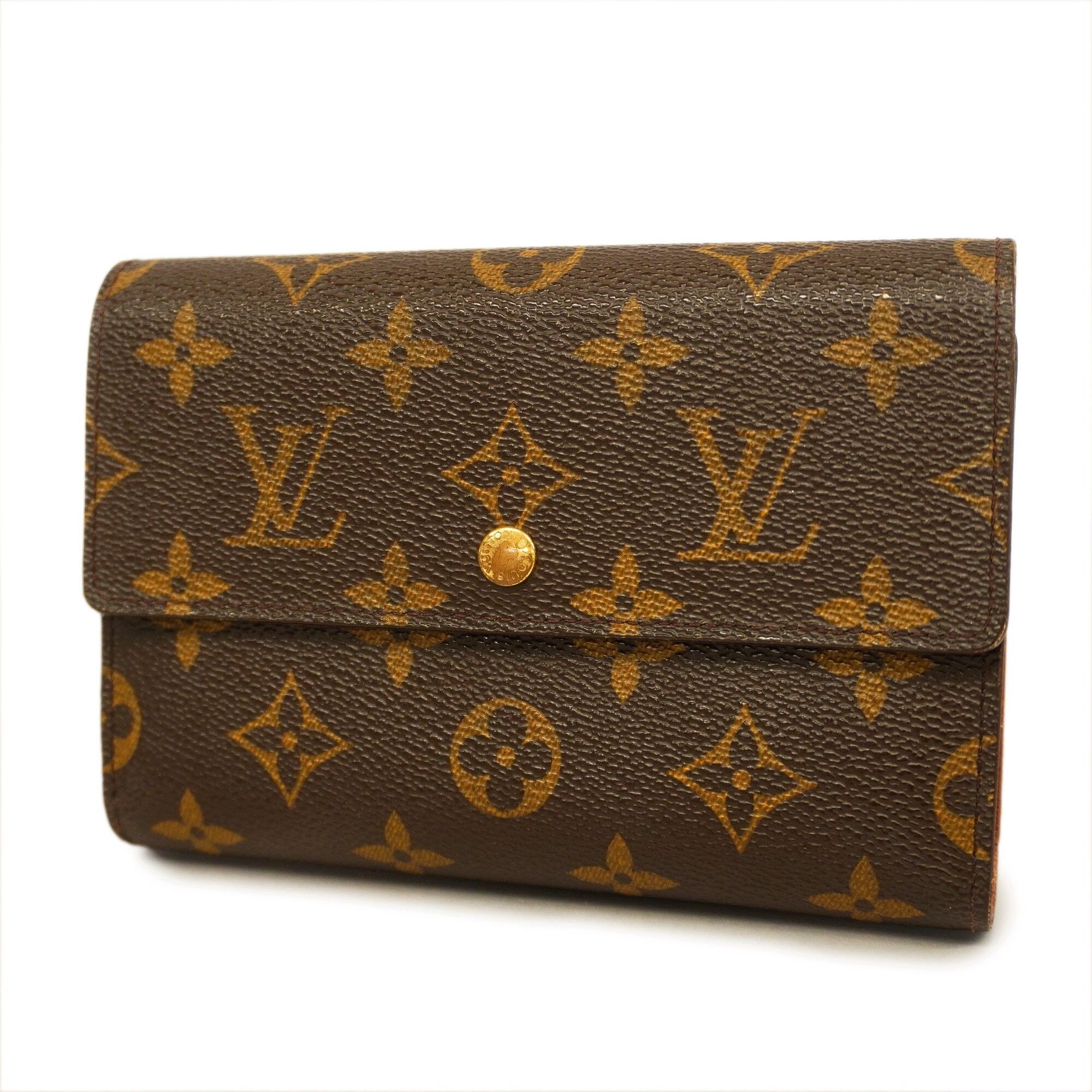 Louis Vuitton 6 cartes Bifold Wallet Monogram Empreinte Brown