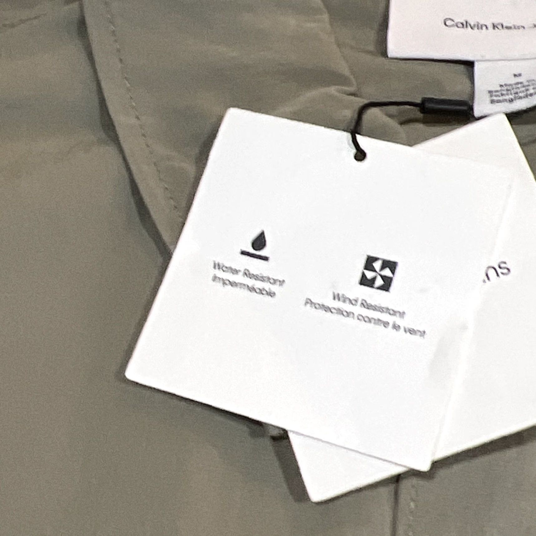 Calvin Klein Calvin Klein Jacket Men’s M Lightweight Wind Water Resistant Pockets Snaps NWT Size US M / EU 48-50 / 2 - 6 Thumbnail