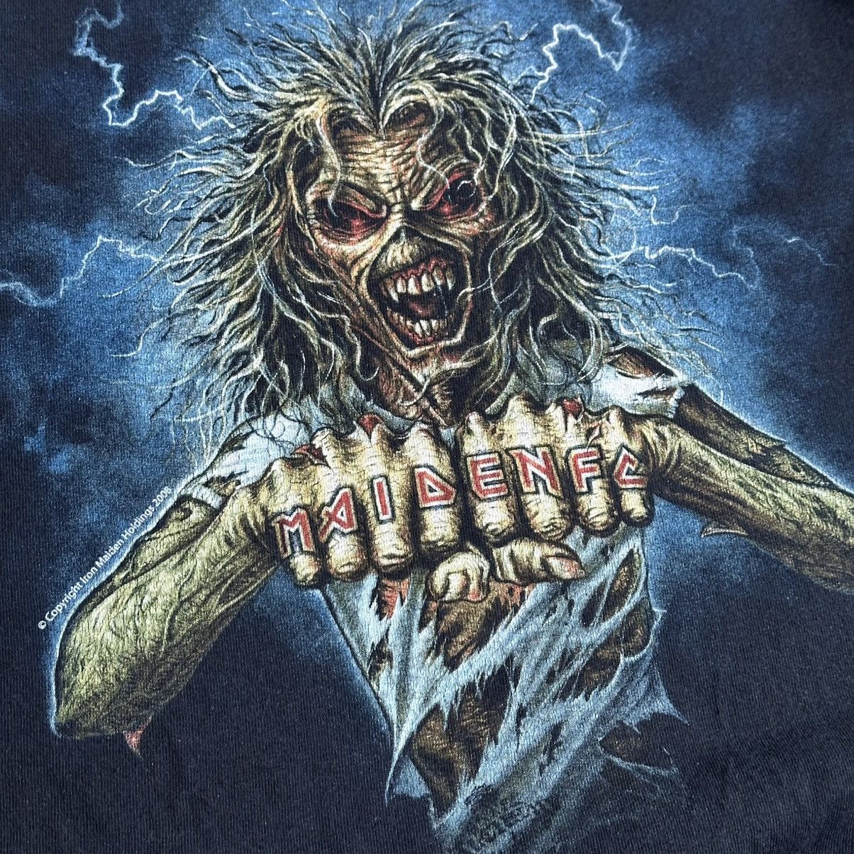 Iron Maiden Vintage 2008 Iron Maiden Heavy Metal Promo Band Tee Size US L / EU 52-54 / 3 - 6 Thumbnail