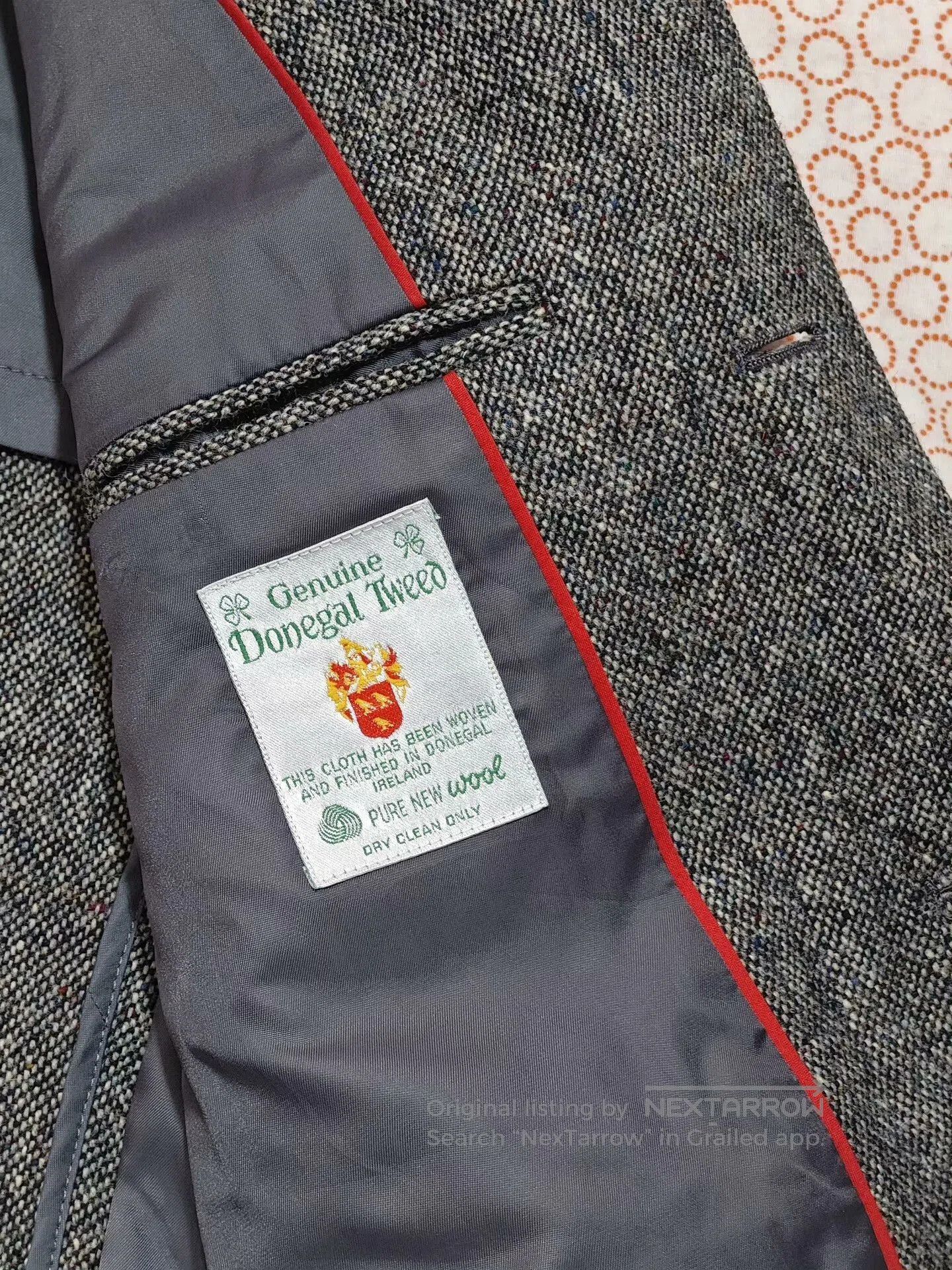 J. Press Irish Donegal Wool Blazer by J.Press. Size US M / EU 48-50 / 2 - 8 Thumbnail