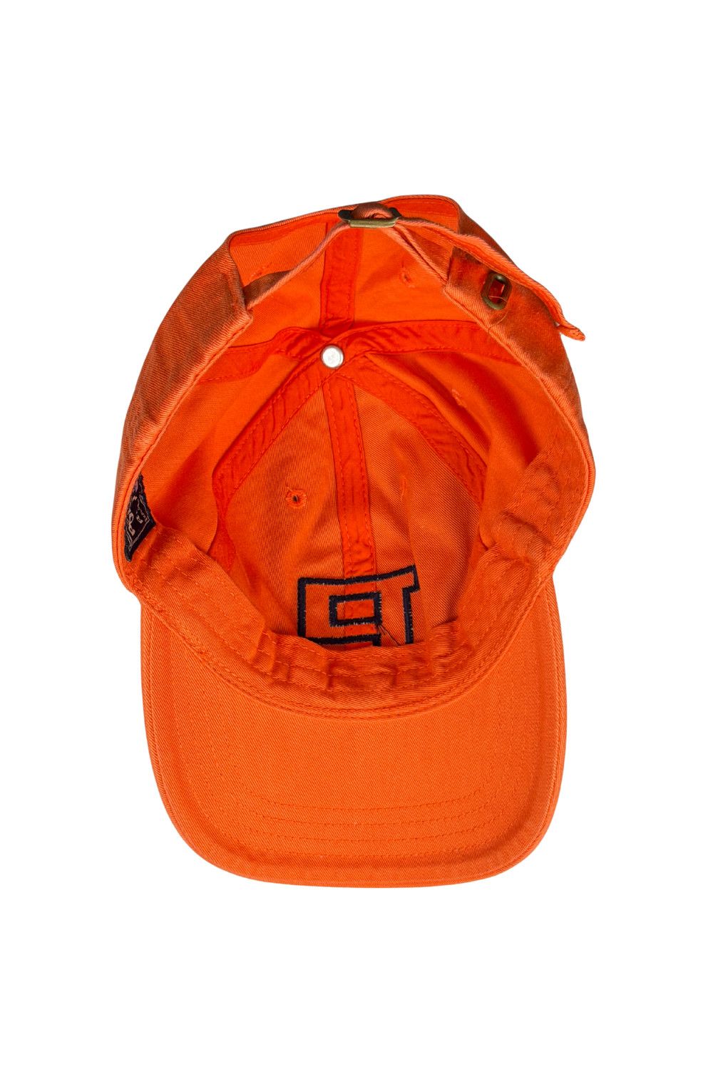 Polo Ralph Lauren Vintage Polo Sport Ralph Lauren Orange P Logo Strapback Cap Size ONE SIZE - 2 Thumbnail