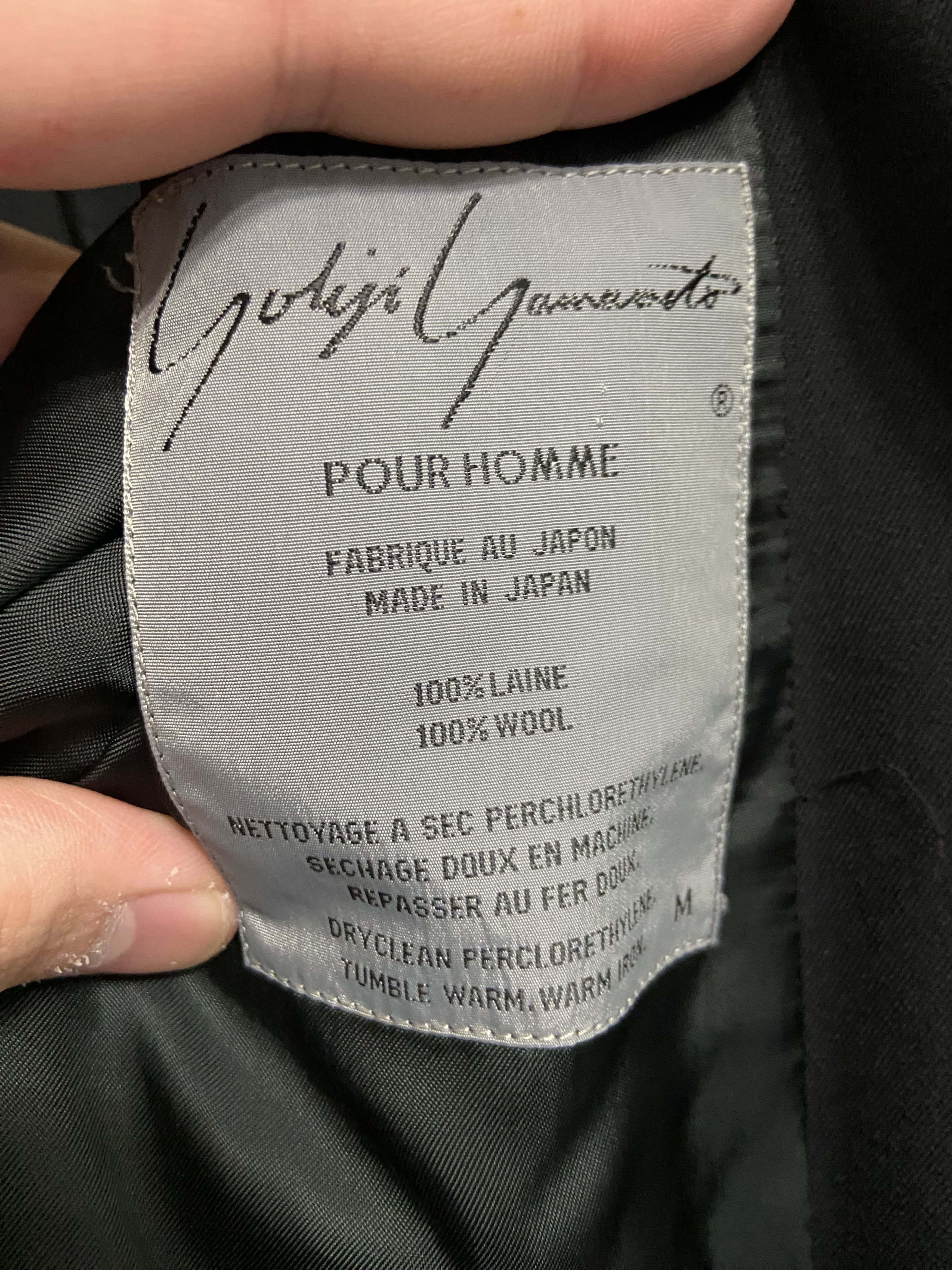Yohji Yamamoto Yohji Yamamoto 90ss dog Jacket Size US M / EU 48-50 / 2 - 5 Thumbnail