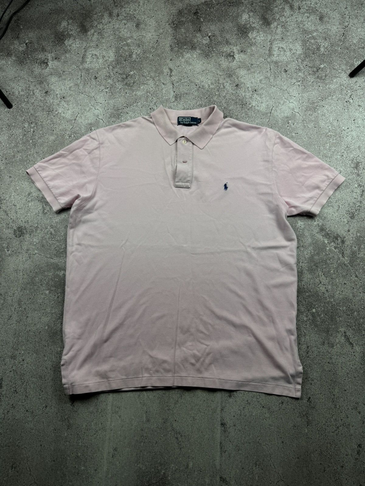 Polo Ralph Lauren Y2K Vintage Polo Ralph Lauren Pink Polos Rugby Shirt Japan Size US L / EU 52-54 / 3 - 1 Thumbnail