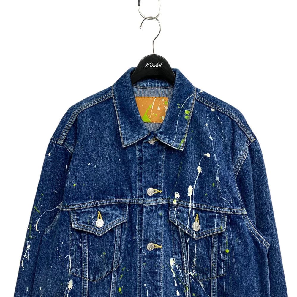 Yohji Yamamoto Yohji Yamamoto pour homme 23AW Splattered Jacket Size US L / EU 52-54 / 3 - 4 Thumbnail