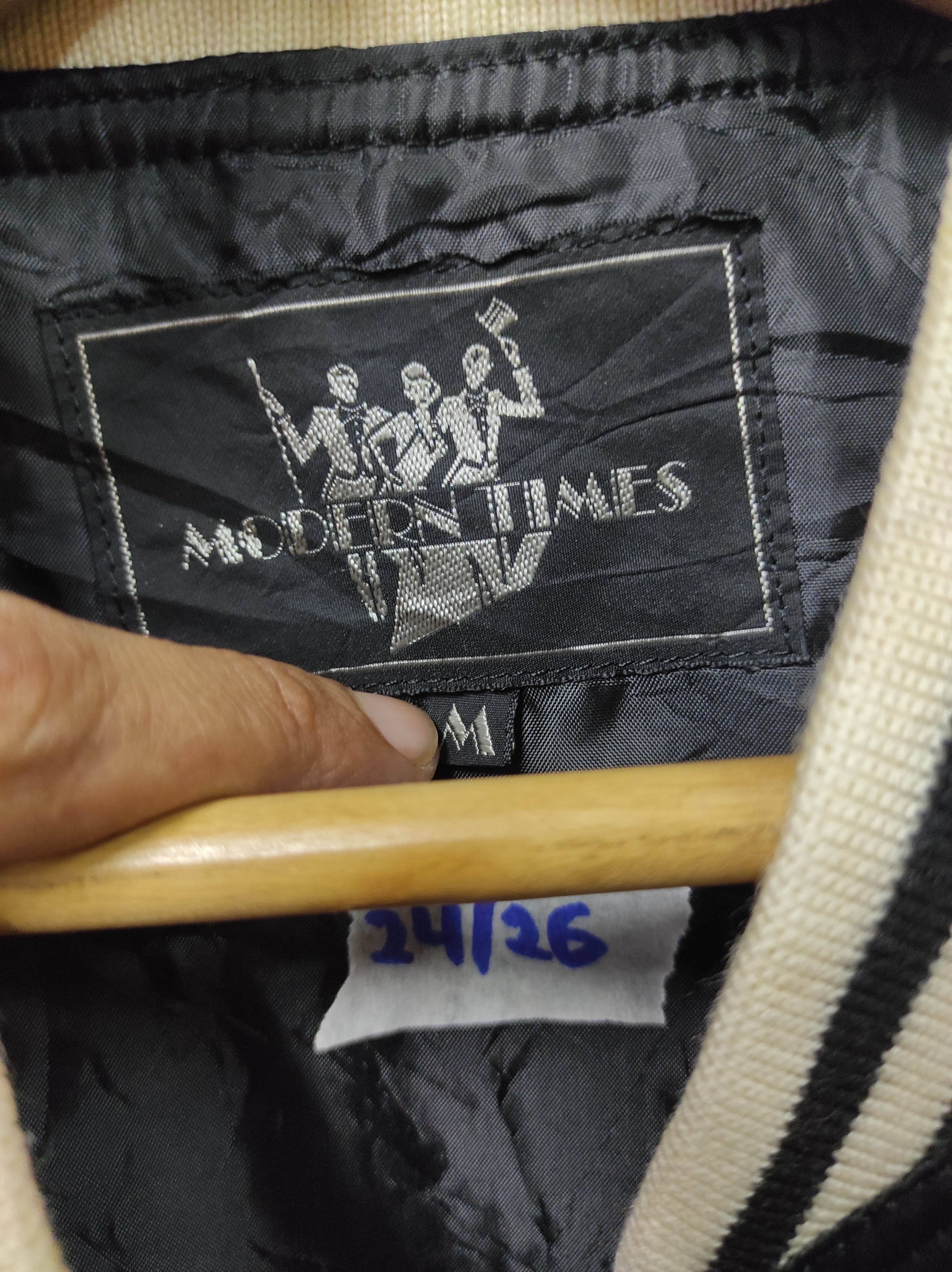 Japanese Brand × Vintage MODERN TIMES 1950 EMBROIDERY LOGO SUKAJAN JACKET DISTRESSED Size US M / EU 48-50 / 2 - 9 Thumbnail