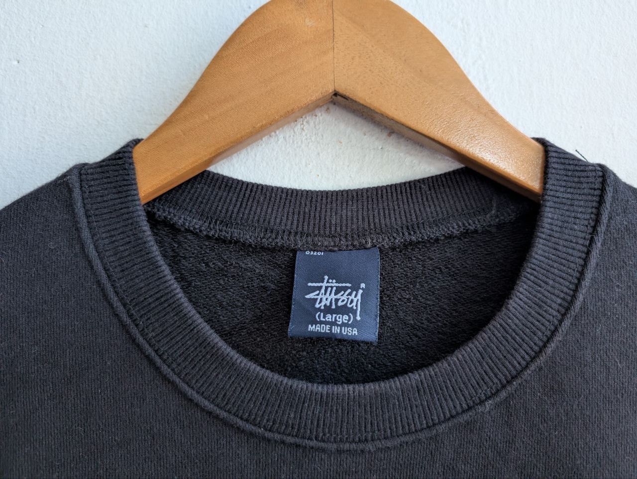 Stussy vintage STUSSY big logo spell out sleeveless sweatshirts Size US L / EU 52-54 / 3 - 4 Thumbnail