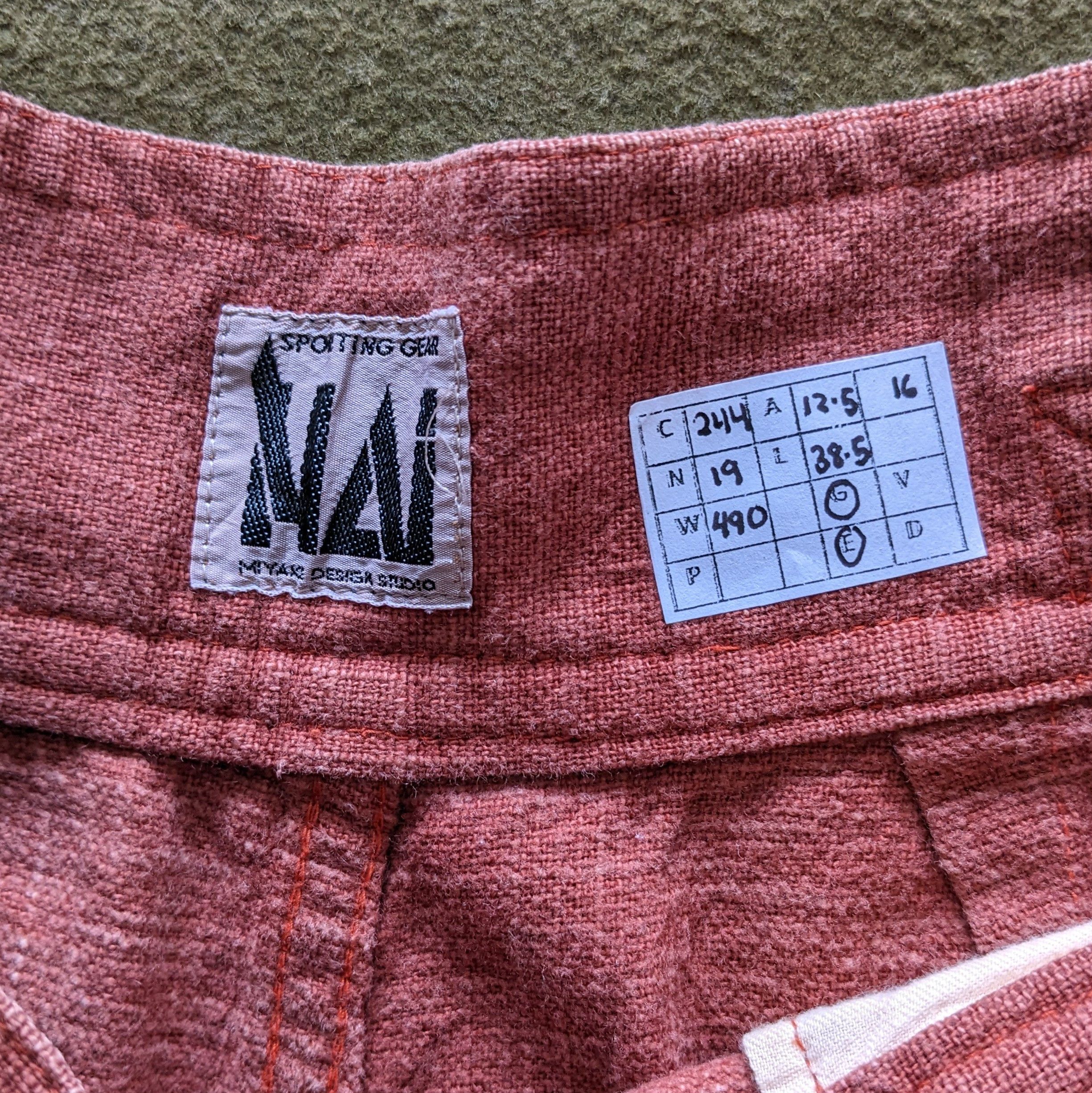Hai Sporting Gear Vintage HAI Sporting Gear by Issey Miyake Pants Size US 26 / EU 42 - 9 Thumbnail