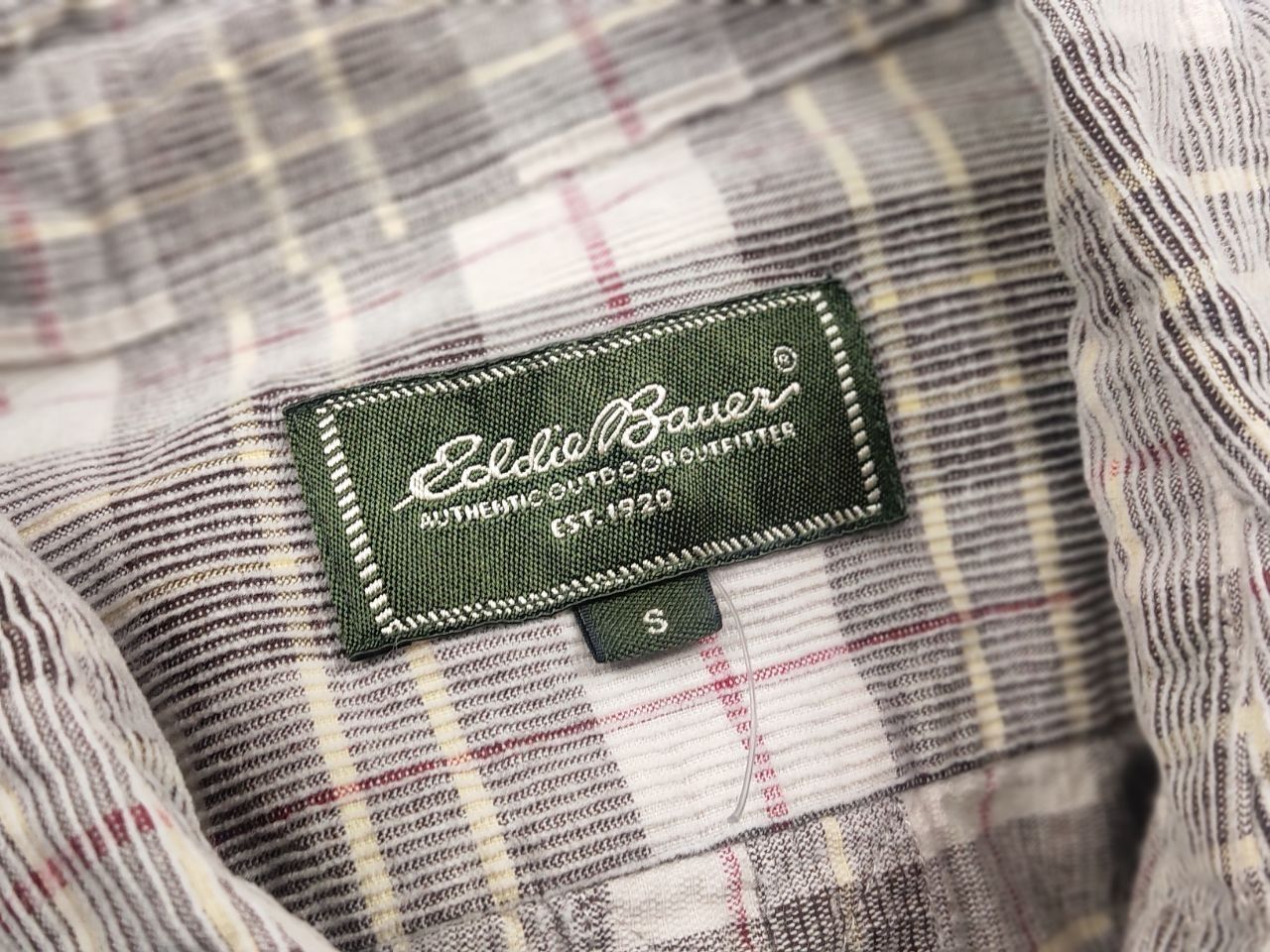 Eddie Bauer Vintage eddie bauer usa Japan Design Corduroy Check Shirt Size US S / EU 44-46 / 1 - 11 Thumbnail