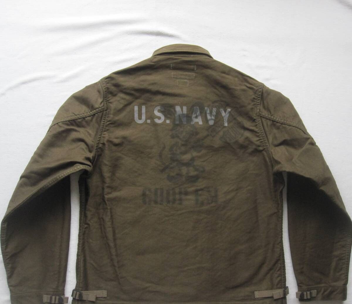 Freewheelers DECK WORKER JACKET “CHOP EM” size40 Size US L / EU 52-54 / 3 - 6 Thumbnail