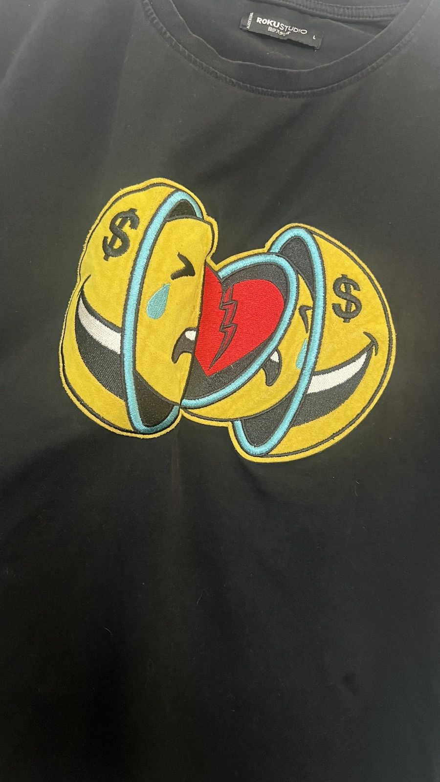 Other Black Roku Studio Embroidered Graphic Short Sleeve Tee Size US L / EU 52-54 / 3 - 2 Thumbnail