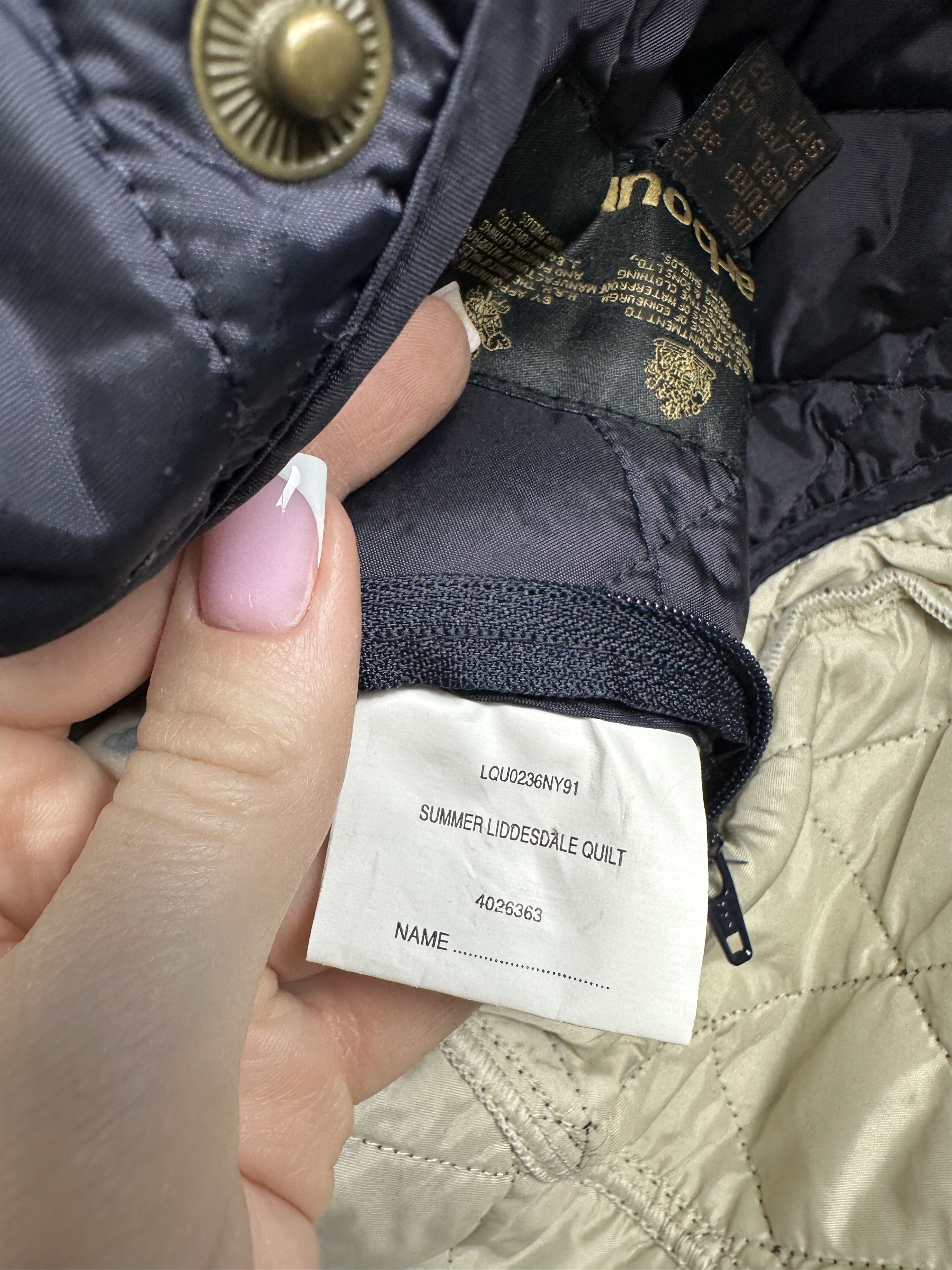 Barbour Barbour Summer Liddesdale Womens Quilted Jacket Size M / US 6-8 / IT 42-44 - 5 Thumbnail