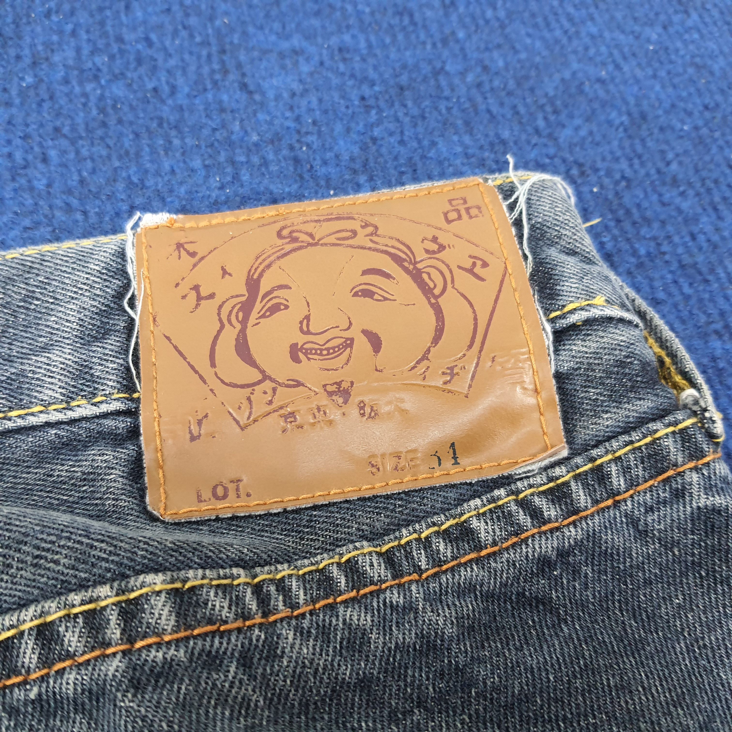 Evisu Vintage Evisu Embroided Custom Daicock Japan Brand Jeans Size US 33 - 5 Thumbnail