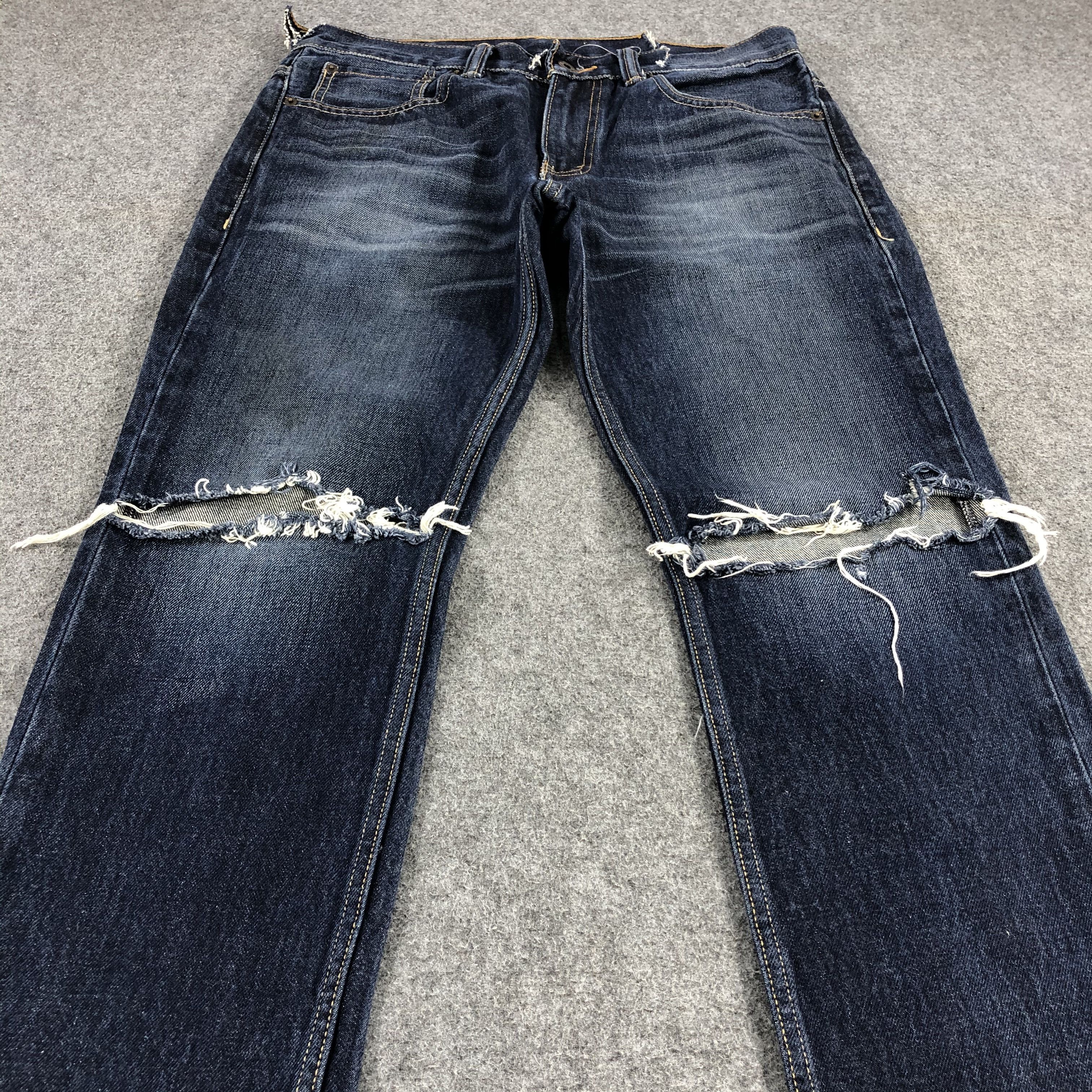 Levi's × Vintage Vintage Distress Levis 511 Jeans-JM1275 Size US 32 / EU 48 - 3 Thumbnail