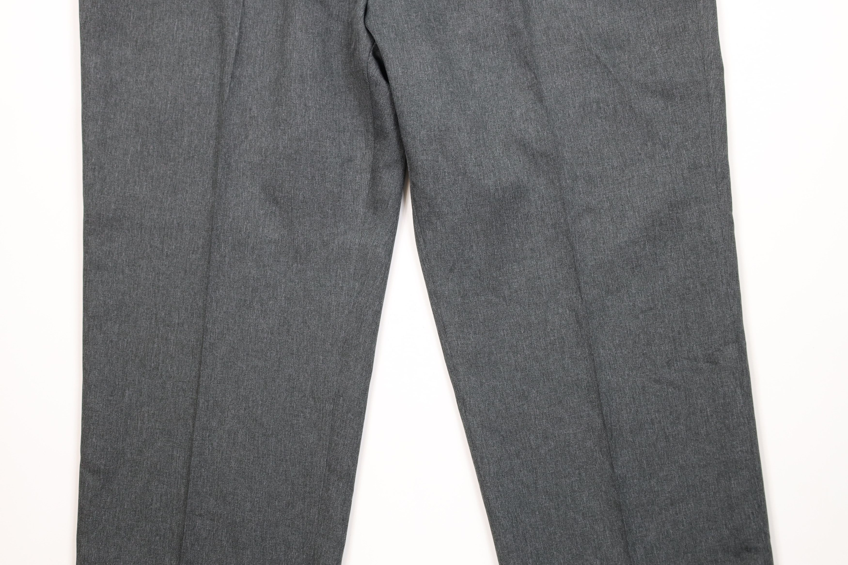 Levi's Vintage 90s Levis Flared Wide Leg Chino Pants Heather Gray Size US 42 / EU 58 - 3 Thumbnail