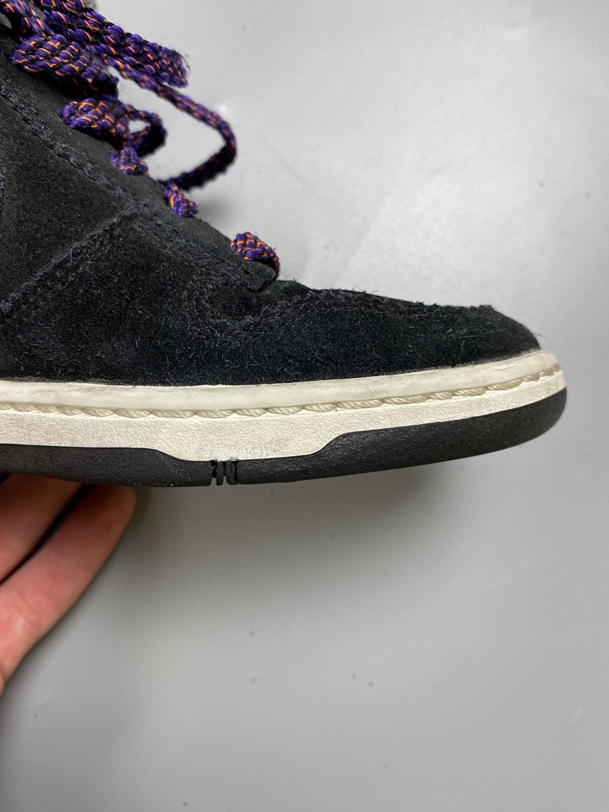 Nike Nike Dunk Sky High Black Court Purple Size US 7.5 / IT 37.5 - 13 Thumbnail