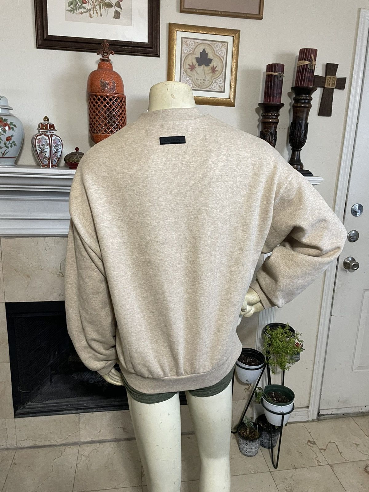 Essentials × Fear of God Crewneck oversized sweatshirt Size US M / EU 48-50 / 2 - 5 Thumbnail