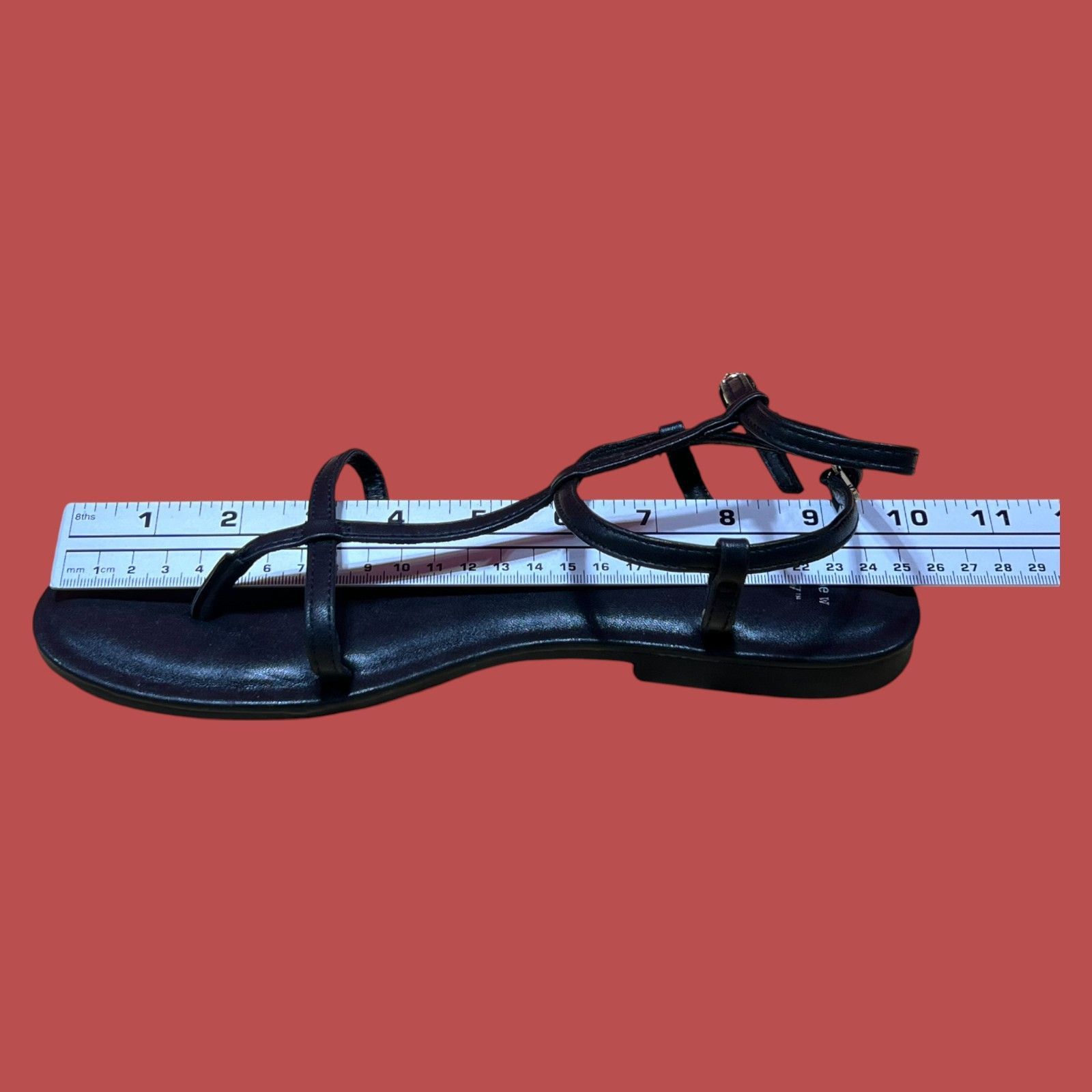 Other A New Day - Women's Gillian Gladiator Sandals - Black - 8 1/ Size US 8.5 / IT 38.5 - 6 Thumbnail