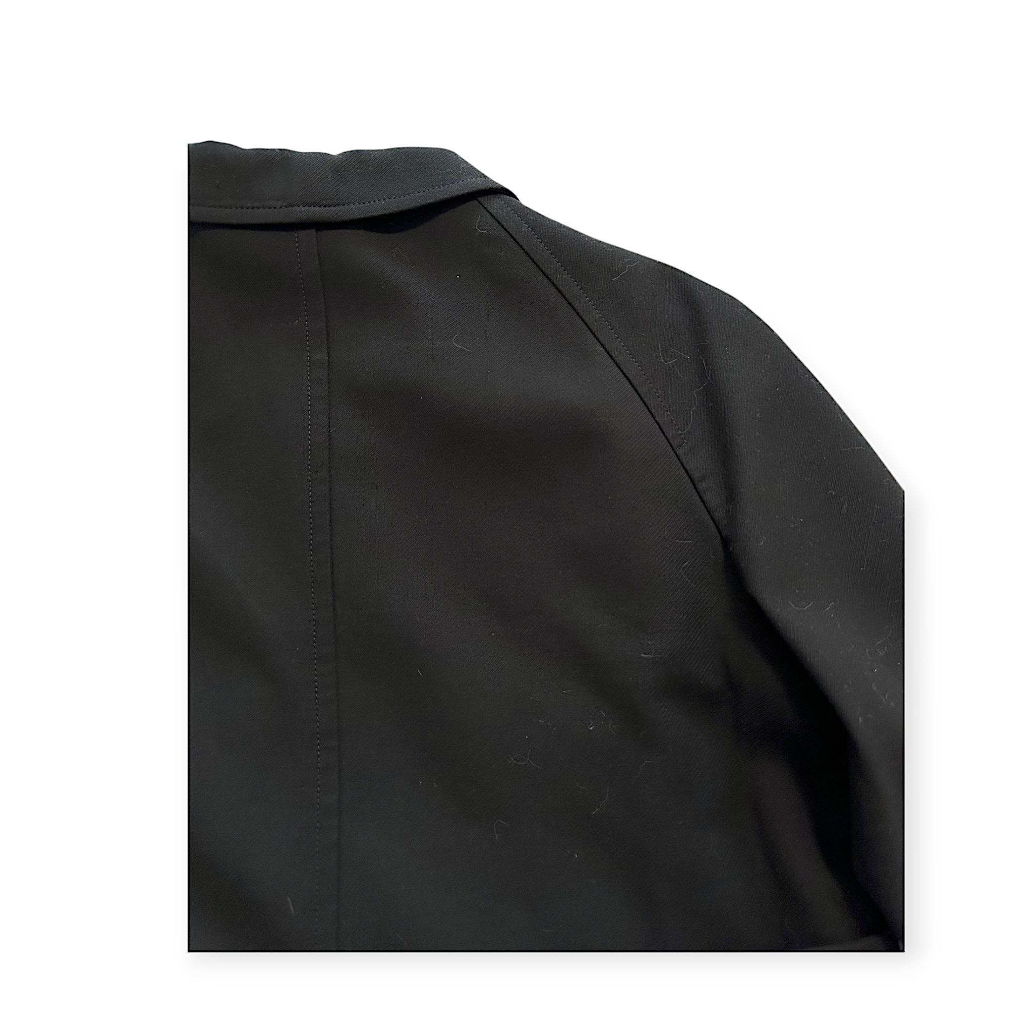See by Chloe See by Chloe Black Cotton Pea Coat/Jacket, Size US10/Italy 4 Size L / US 10 / IT 46 - 13 Thumbnail