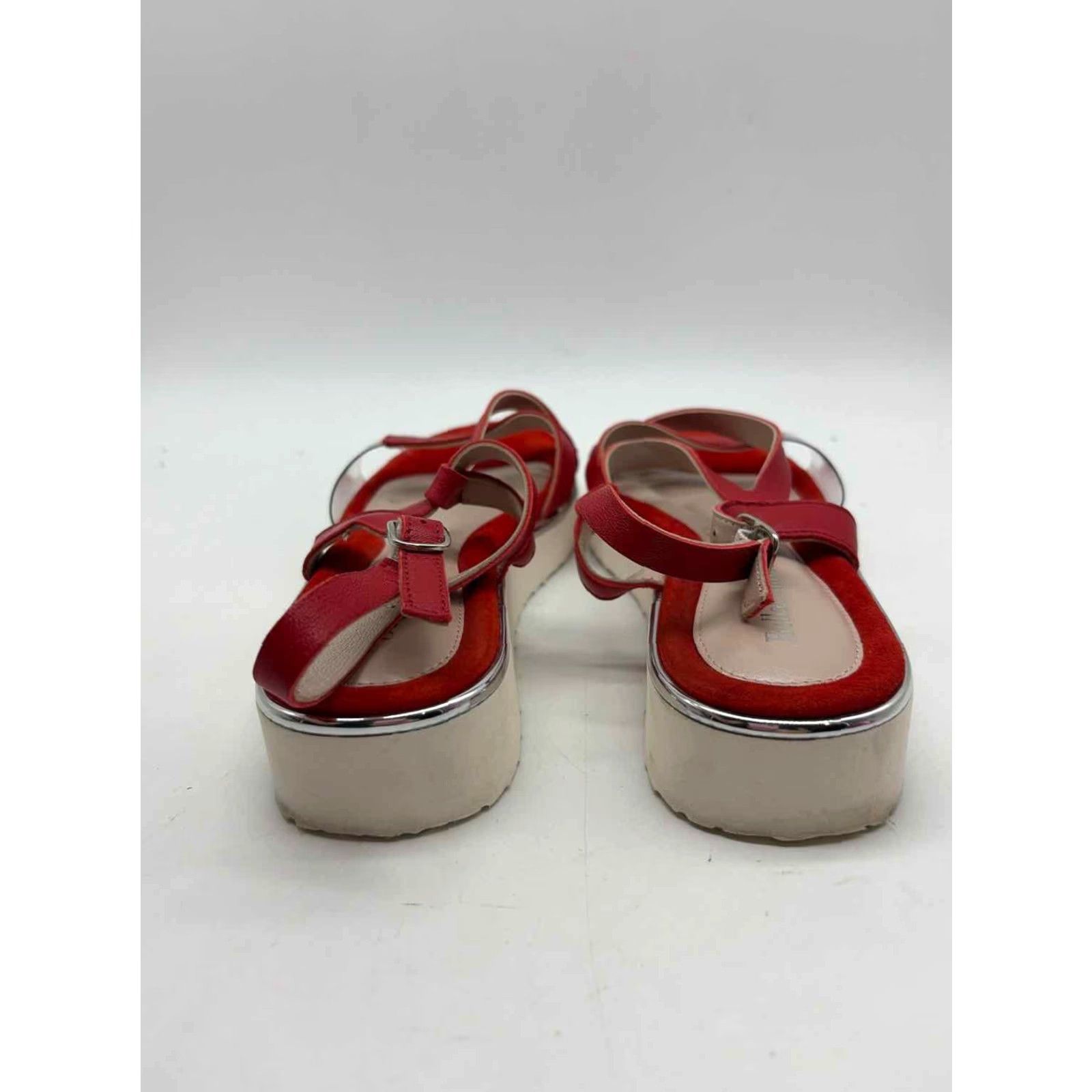Bell Bella Comforto Sandals Sling Back Red 39 Size US 9 / IT 39 - 3 Thumbnail