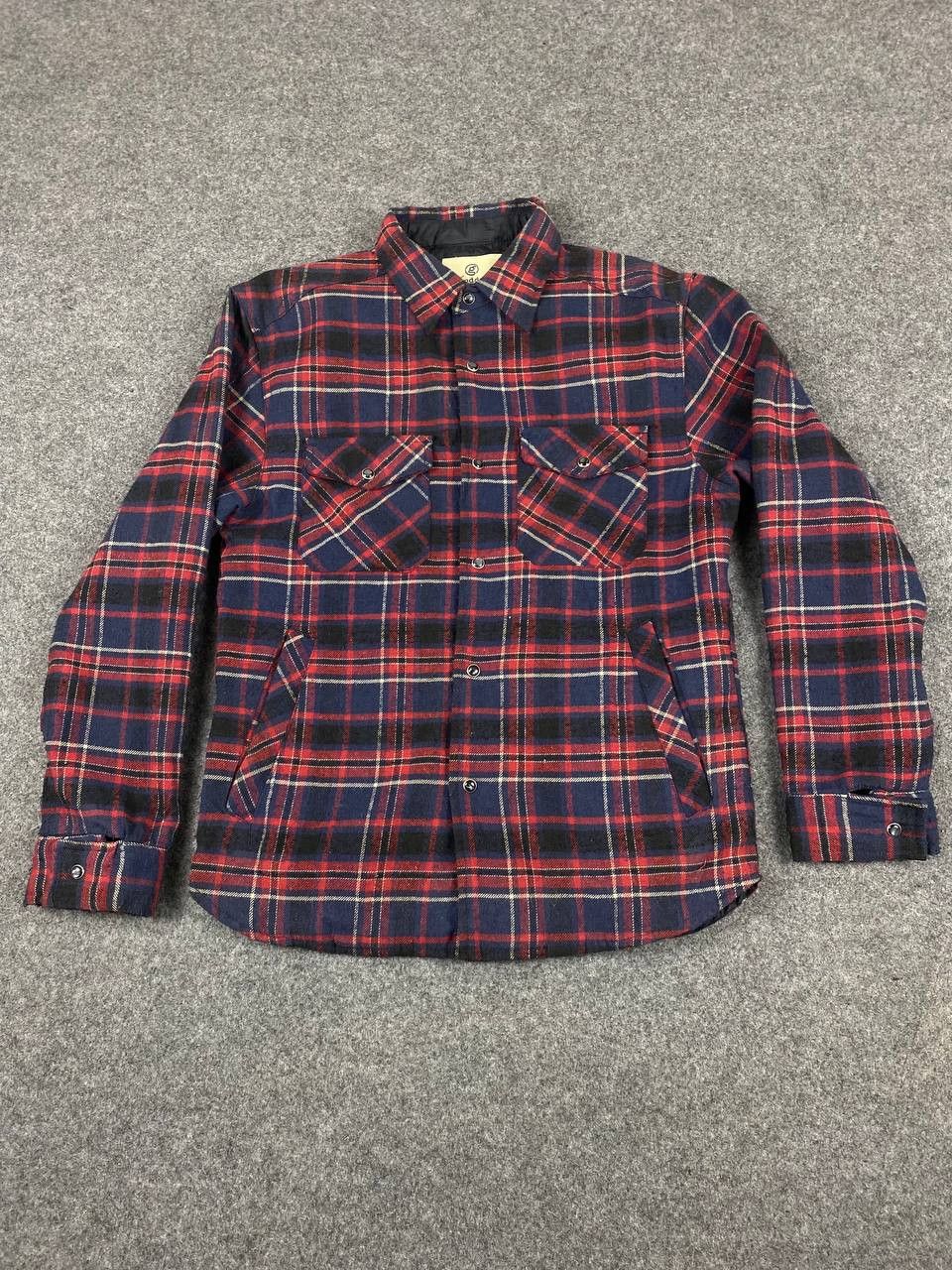 Flannel japanese brand flannel jacket quilted lining Size US M / EU 48-50 / 2 - 1 Thumbnail