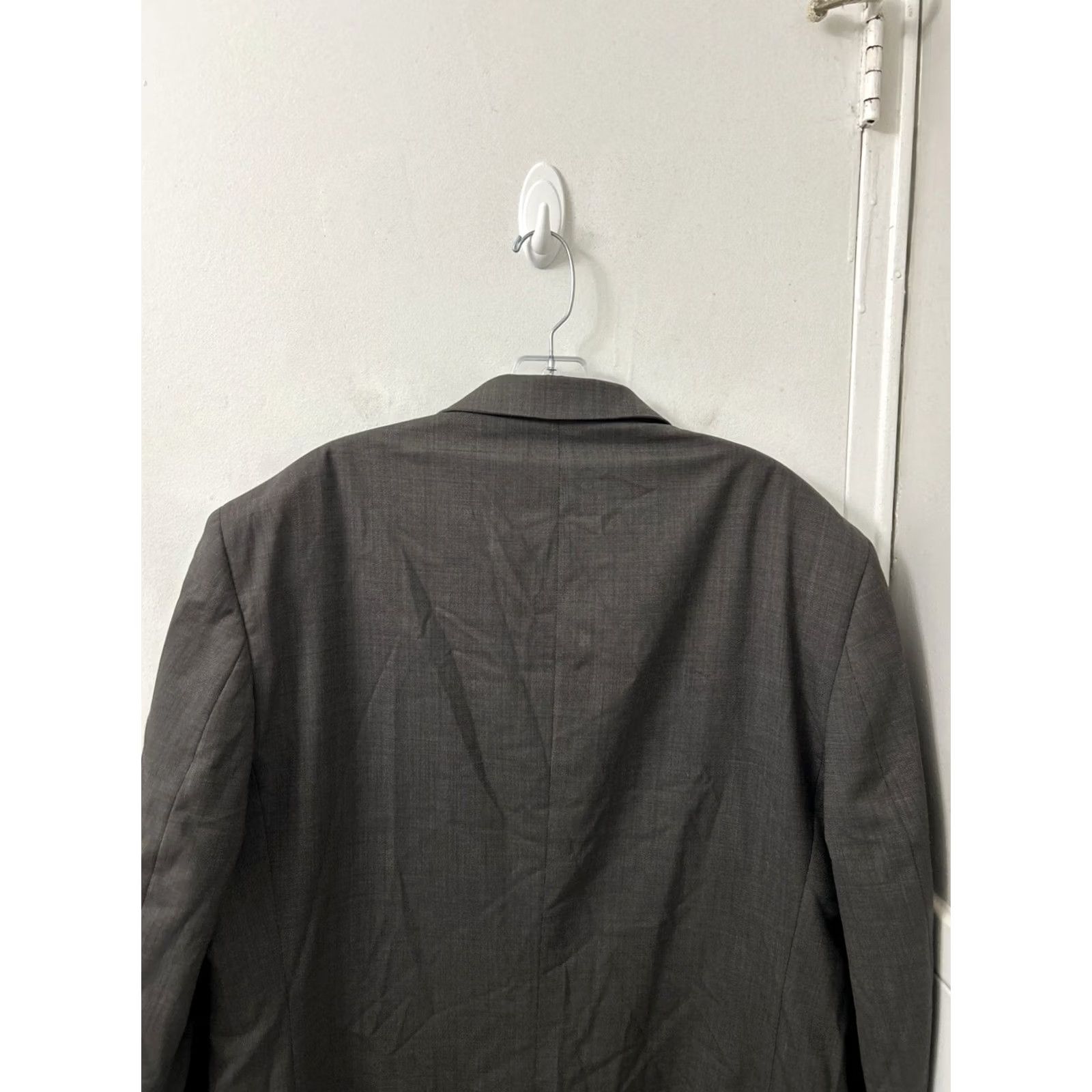 Jos. A. Bank Jos. A. Bank Sport Coat Jacket Mens 46XL Gray Wool 2 Button Classic Notch Lapel Size US XXL / EU 58 / 5 - 7 Thumbnail