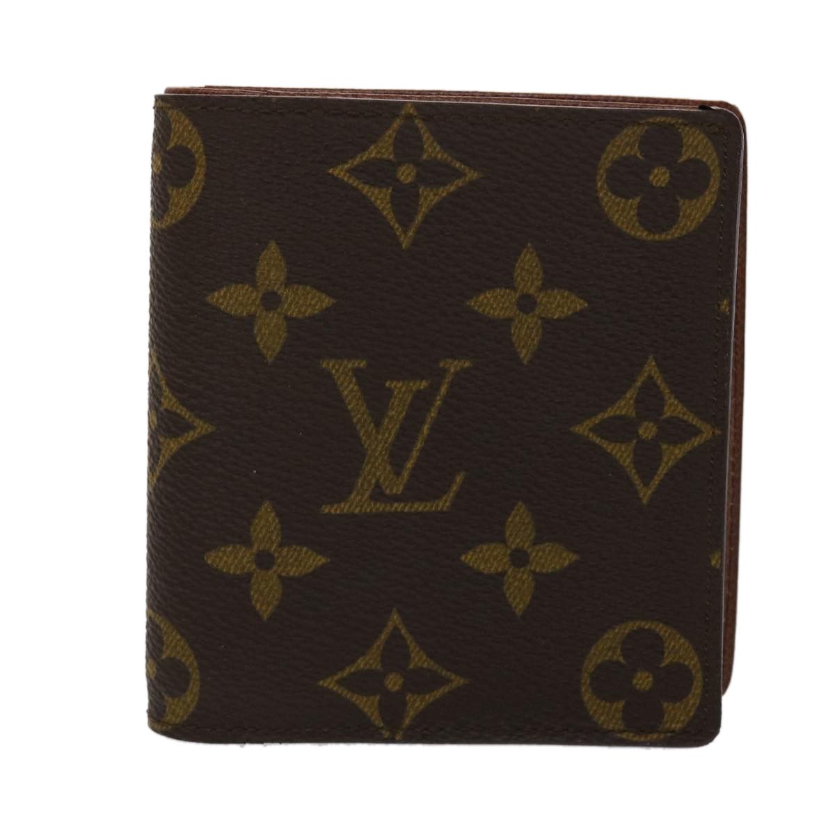 Louis Vuitton W Wallet Monogram Porte Monet Bier Cult Credit