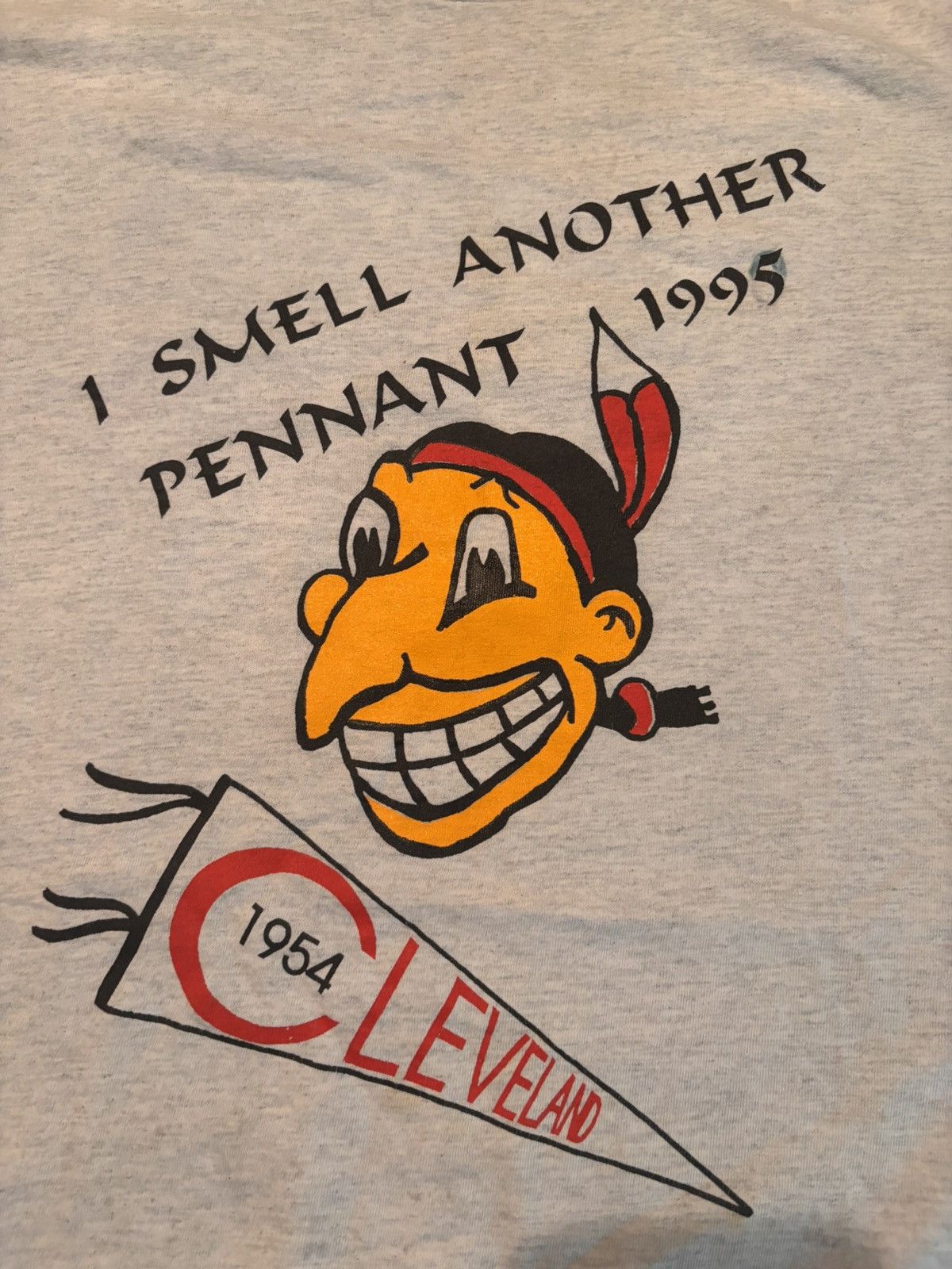 Salem Sportswear × Vintage Vintage 90s Cleveland Indians shirt Size US L / EU 52-54 / 3 - 3 Thumbnail
