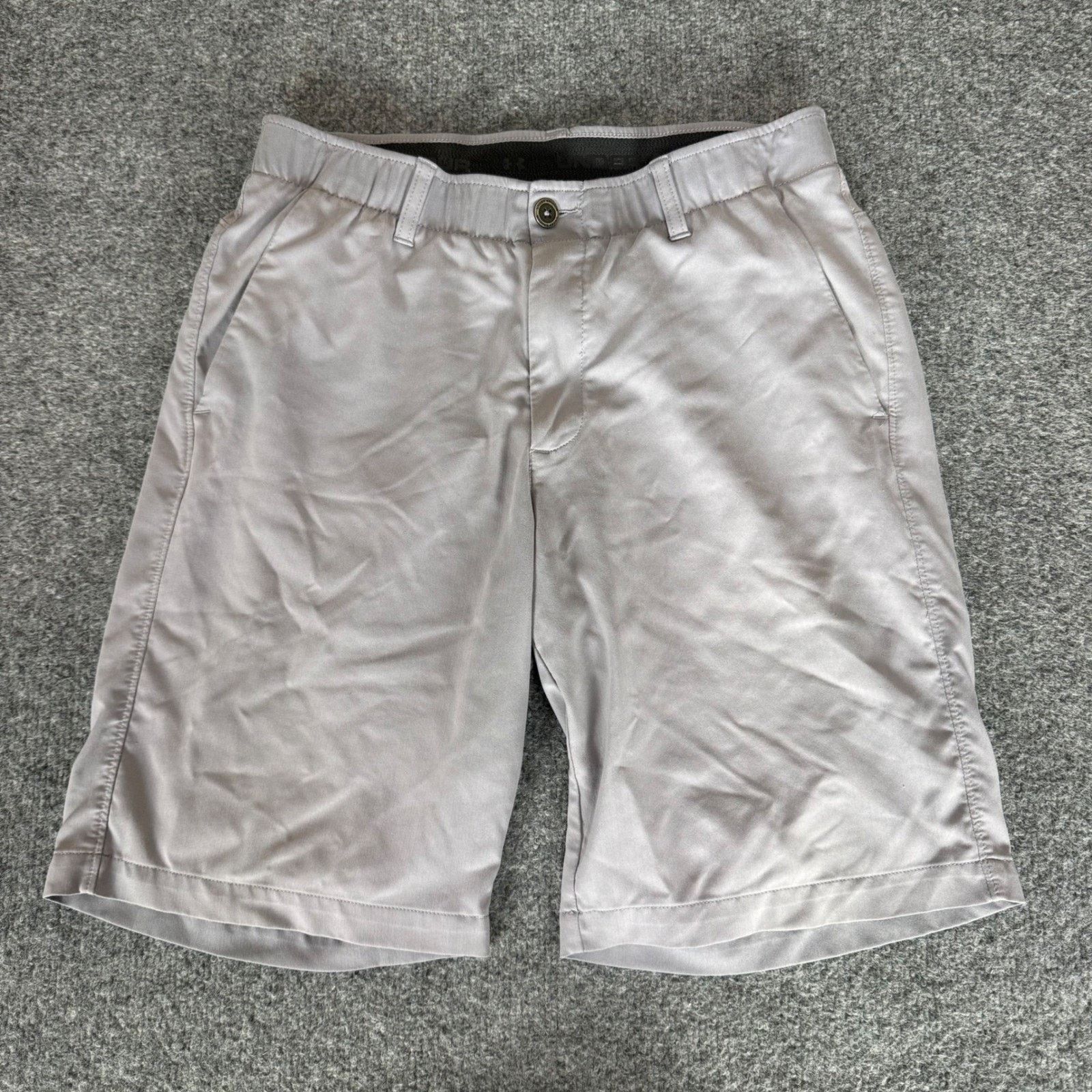 Under Armour Under Armour Showdown HeatGear Mens Gray Shorts 32 Stretch Size US 32 / EU 48 - 1 Thumbnail