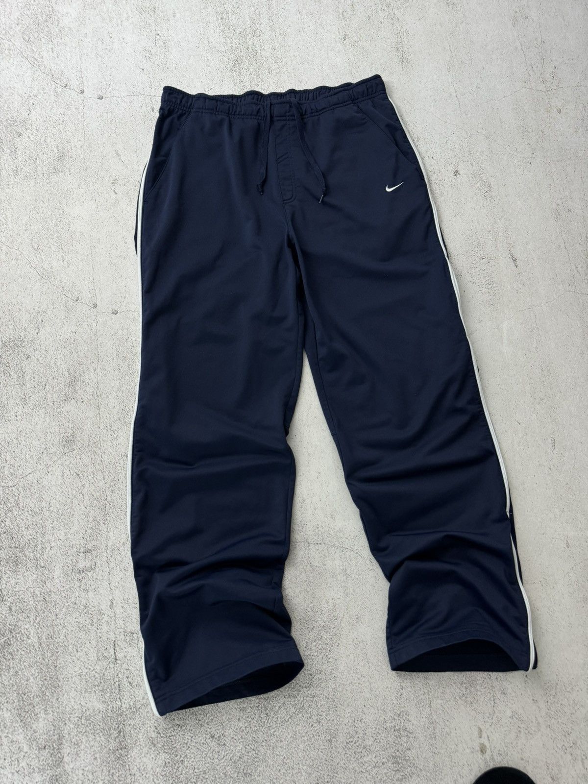 Vintage Nike Vintage Swoosh Y2K Blue Pants Size US 36 / EU 52 - 3 Thumbnail