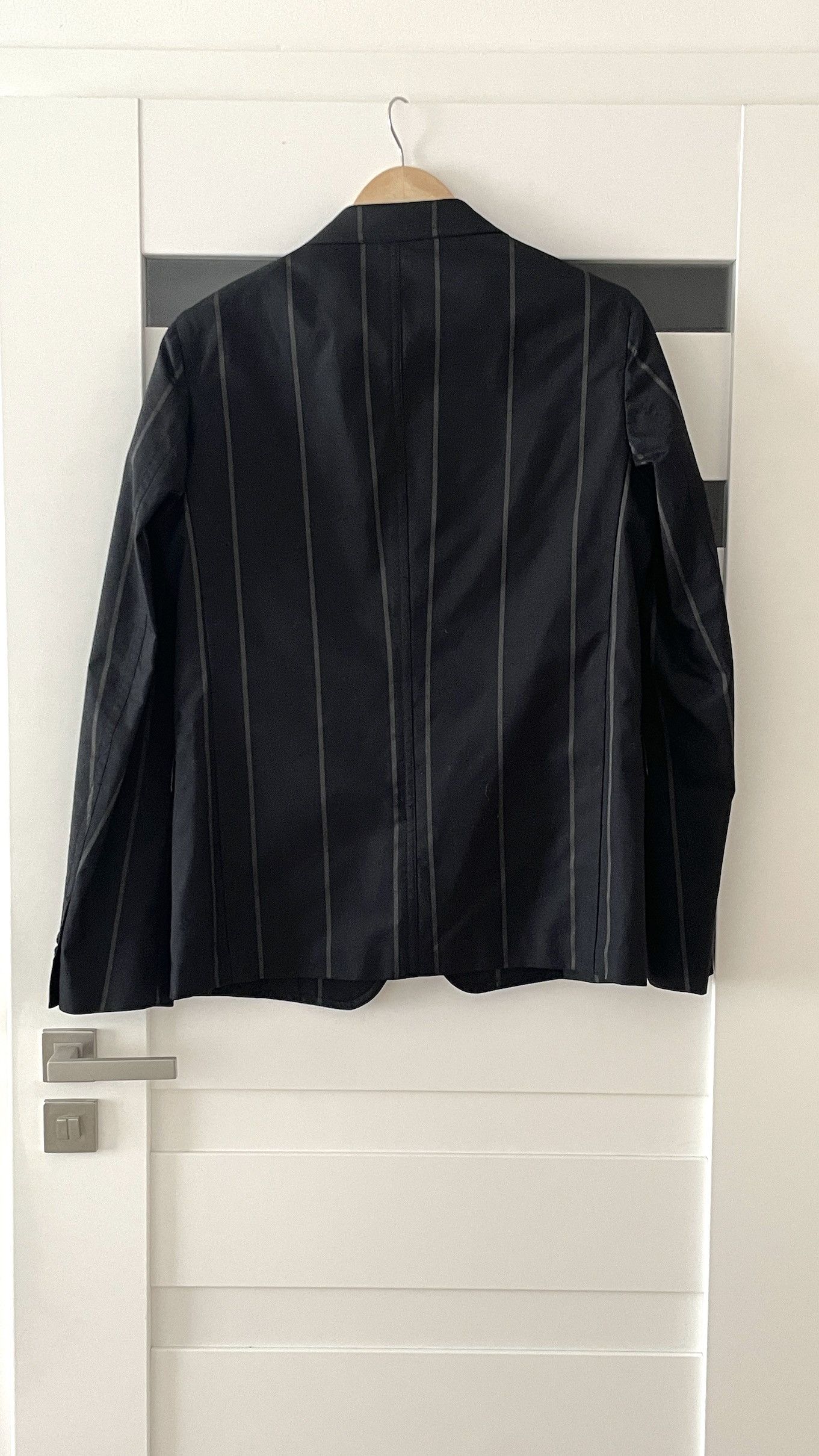 Jil Sander Jil Sander thick cotton stripped blazer Size 48R - 6 Thumbnail