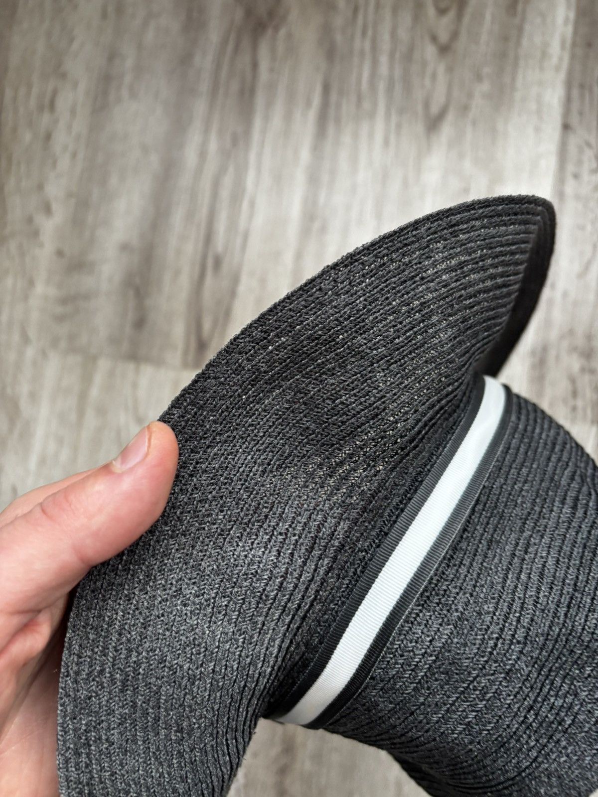 Borsalino Borsalino Fedora Hat 100% Hemp Canapa Made in Italy Size 57 Size ONE SIZE - 10 Thumbnail